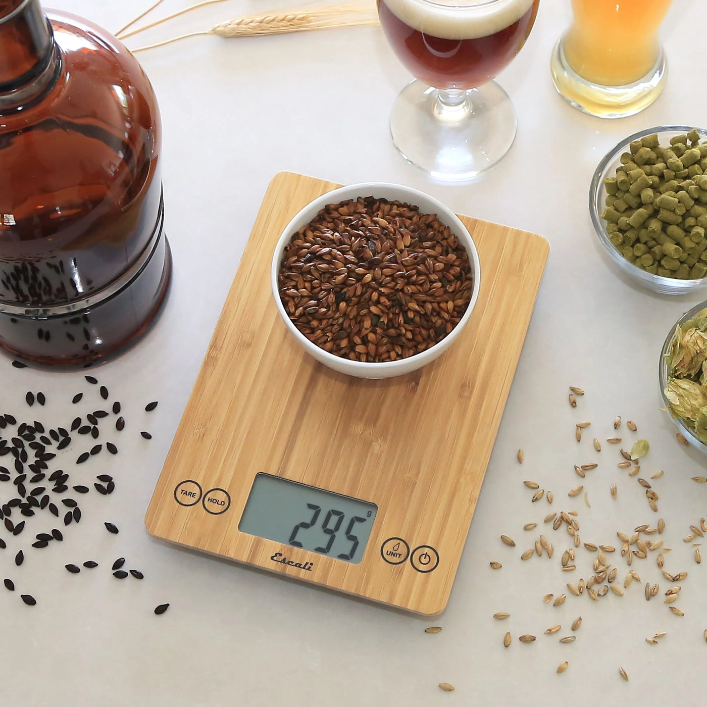 Digital Food Scale, Multi-functional Kitchen Appliance, Precise Weight Measuring and Portion Control, Baking and Cooking Made Simple, Tempered Glass