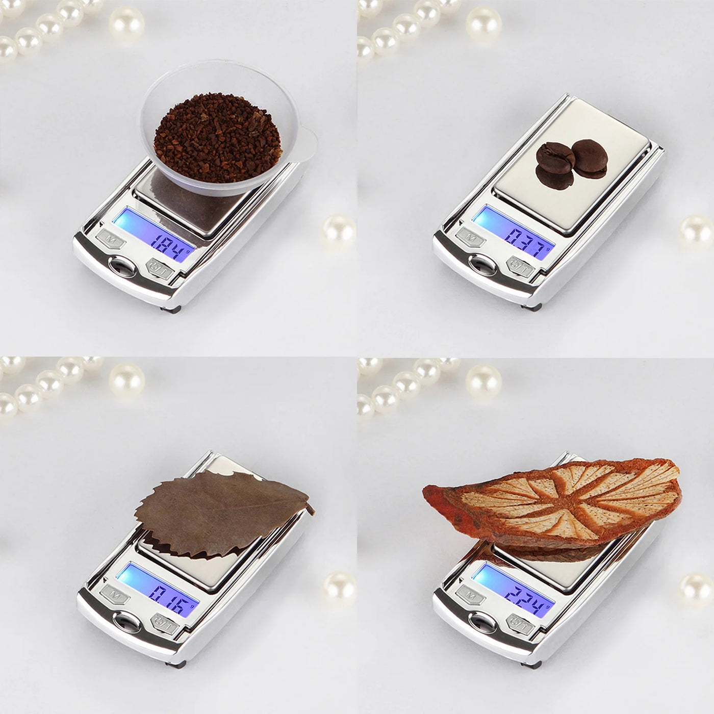 Food Kitchen Electronic Scale Digital Ounces and Grams for Cooking Baking Meal Prep Dieting and Weight Loss Silver