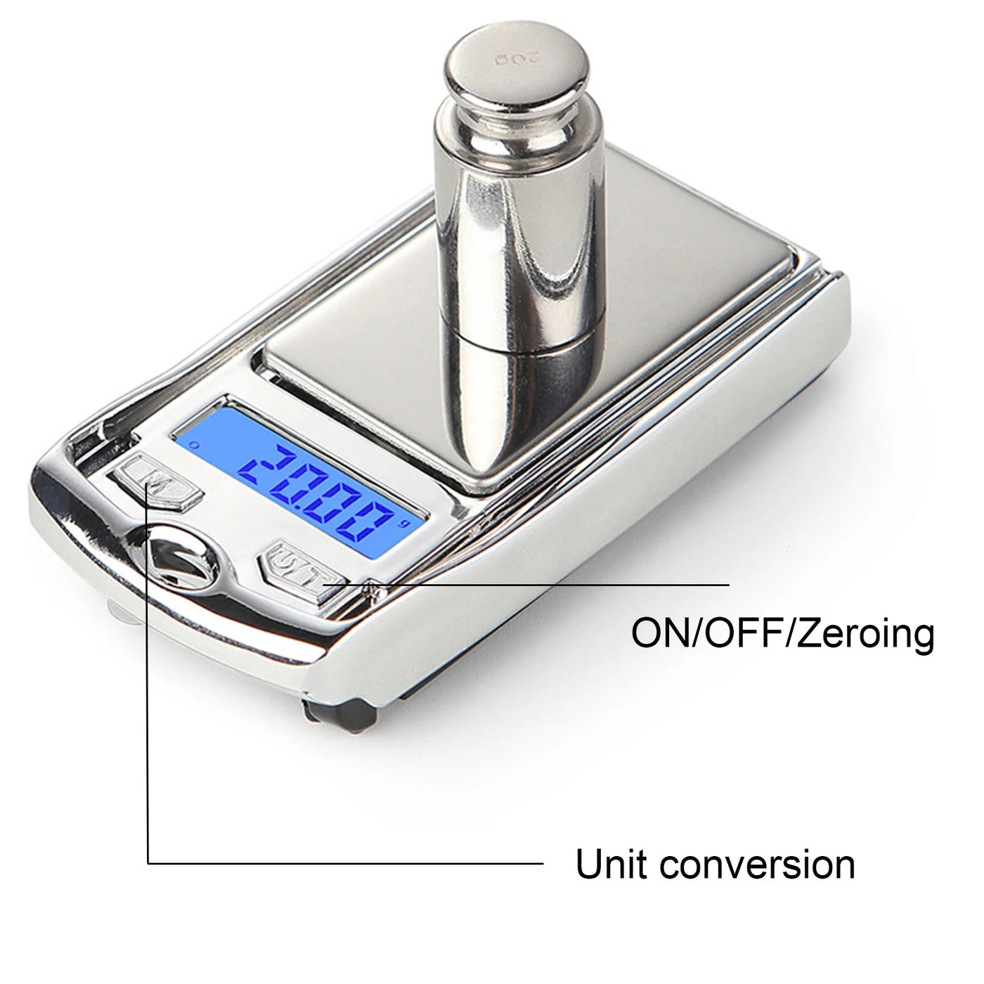 Food Kitchen Electronic Scale Digital Ounces and Grams for Cooking Baking Meal Prep Dieting and Weight Loss Silver