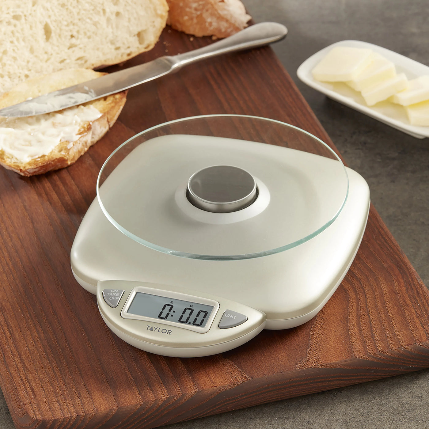 11 Lb. Digital Glass Top Kitchen Scale and Food Scale, for Accurate Kitchen, Food and Portion Weighing