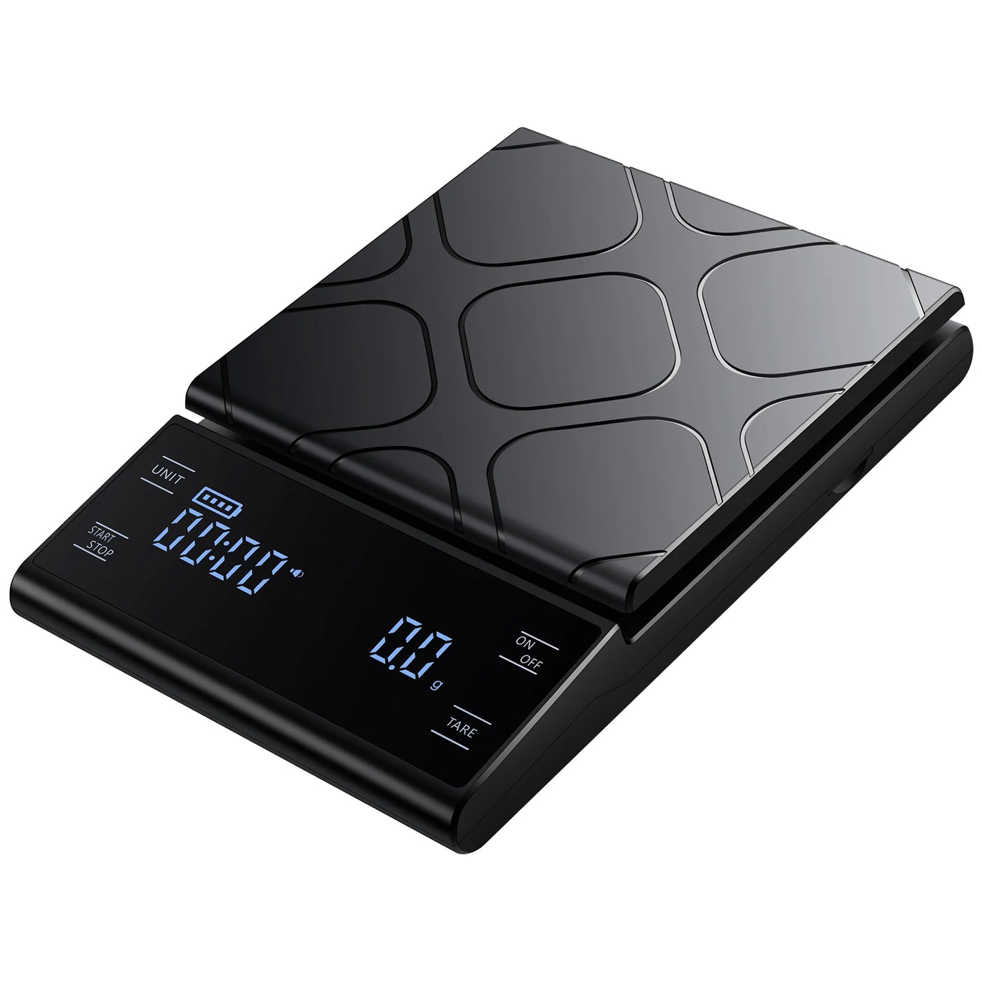 Coffee Scale with Timer, 3kg/0.1g High Precision Digital Kitchen Scale Drip Espresso Scale with Auto Tare, Pour Over Coffee Scale