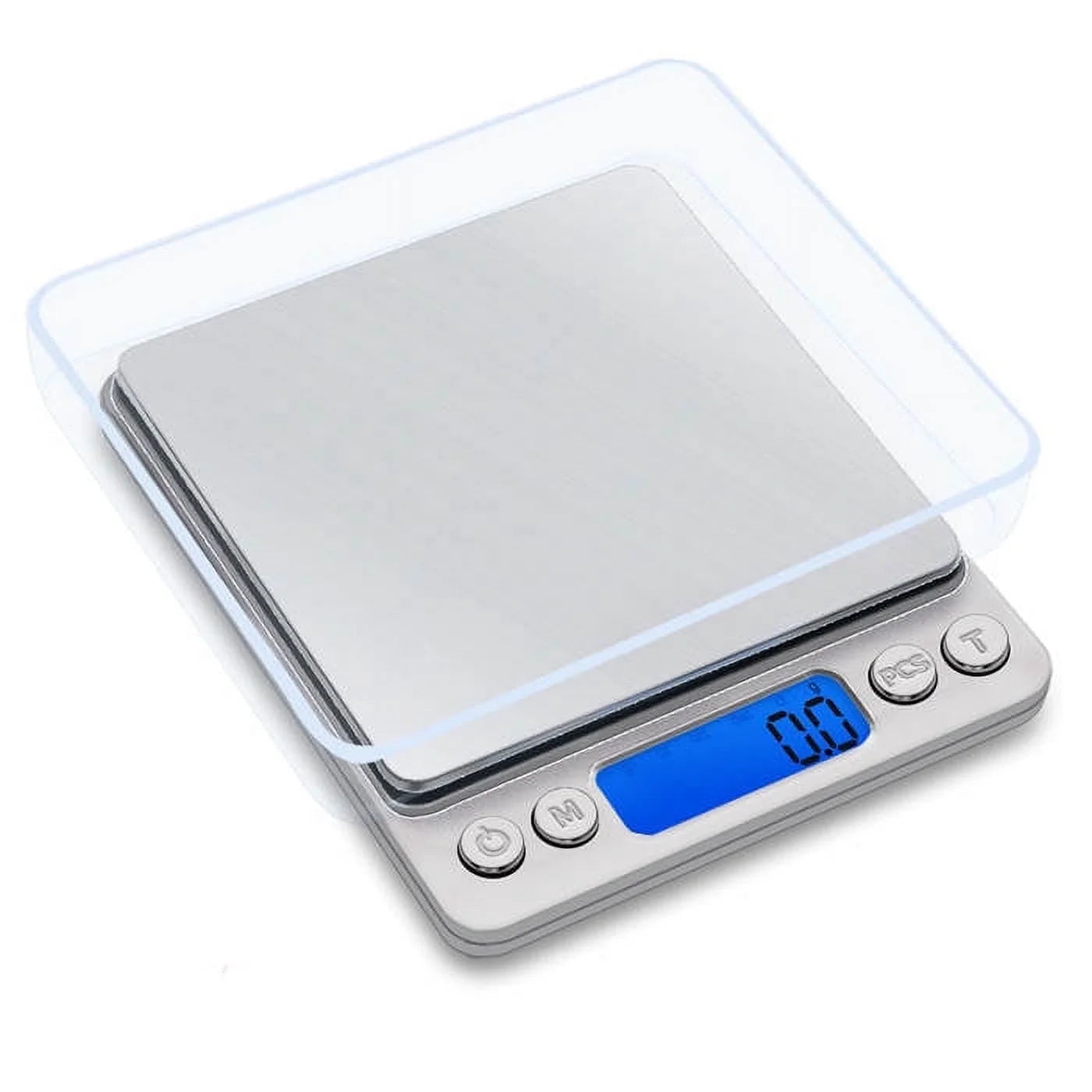 Digital Kitchen Food Scale, Tray, Battery Powered, Automatic Shut-off, Digital Display, for Accurate Kitchen, Food and Portion Weighing