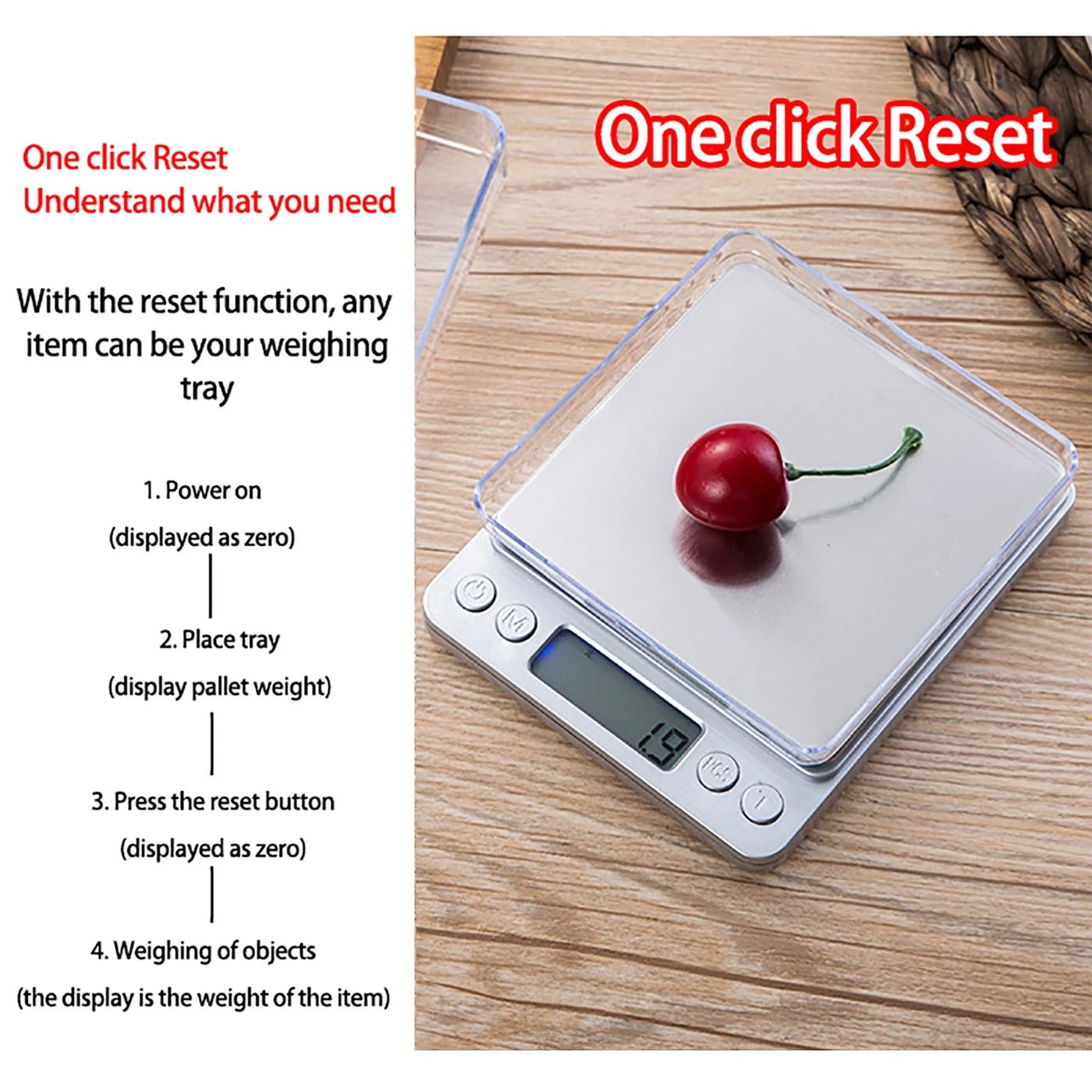 Kitchen Precision Electronic Scale Precision 0.1 Gram Me Dical Drug Electronic, for Accurate Kitchen, Food and Portion Weighing