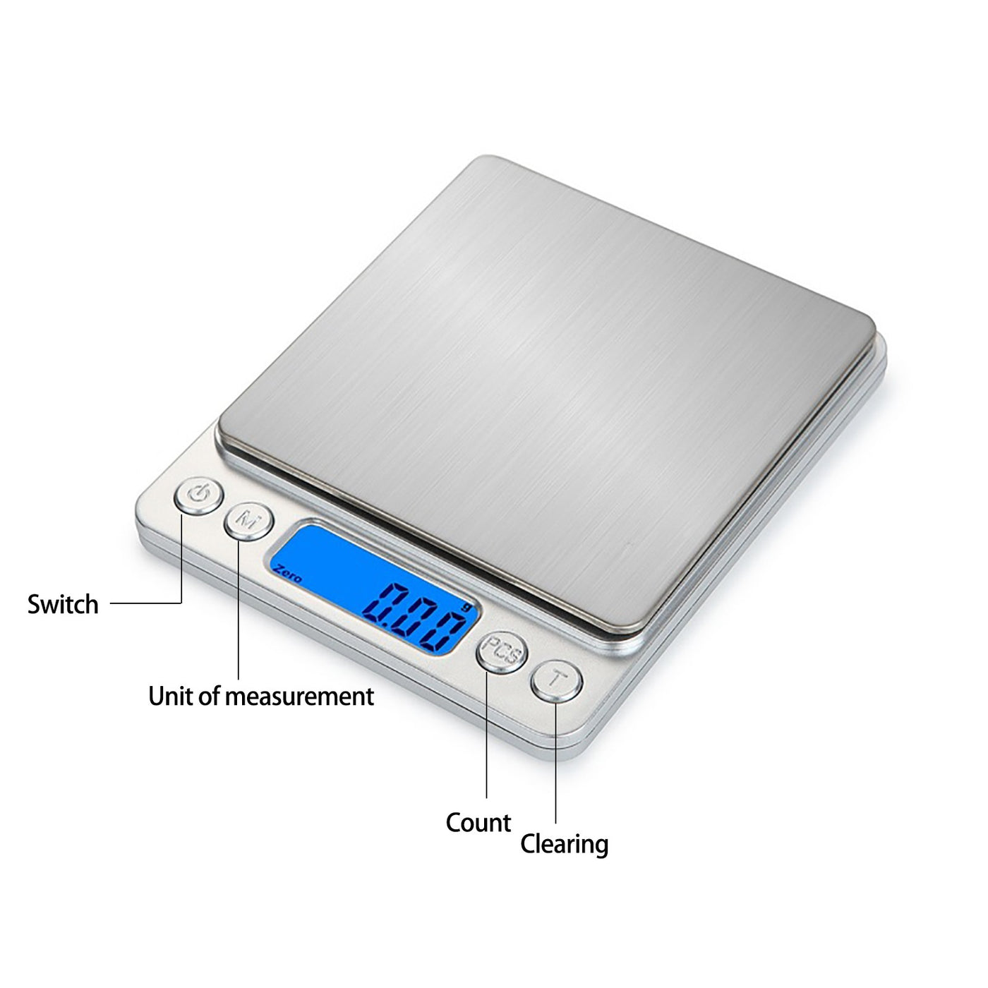 Kitchen Precision Electronic Scale Precision 0.1 Gram Me Dical Drug Electronic, for Accurate Kitchen, Food and Portion Weighing