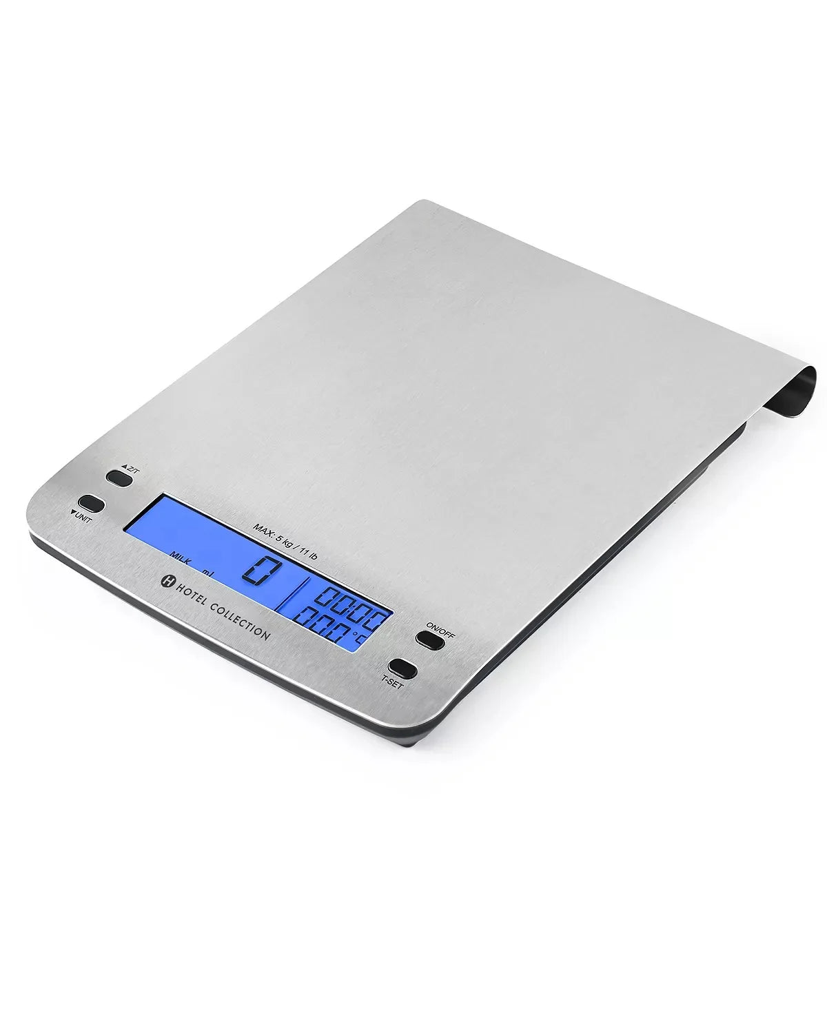 Hotel Collection Stainless Steel Coffee Scale, for Accurate Kitchen, Food and Portion Weighing, Durable Design for Daily Home Use