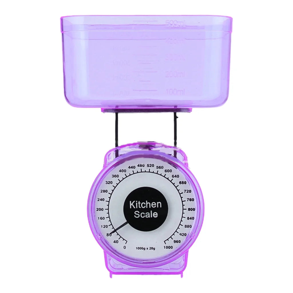 Kitchen Scale Small Mechanical Scale Kitchen for Weighing Food Simple to Use, for Accurate Kitchen, Food and Portion Weighing