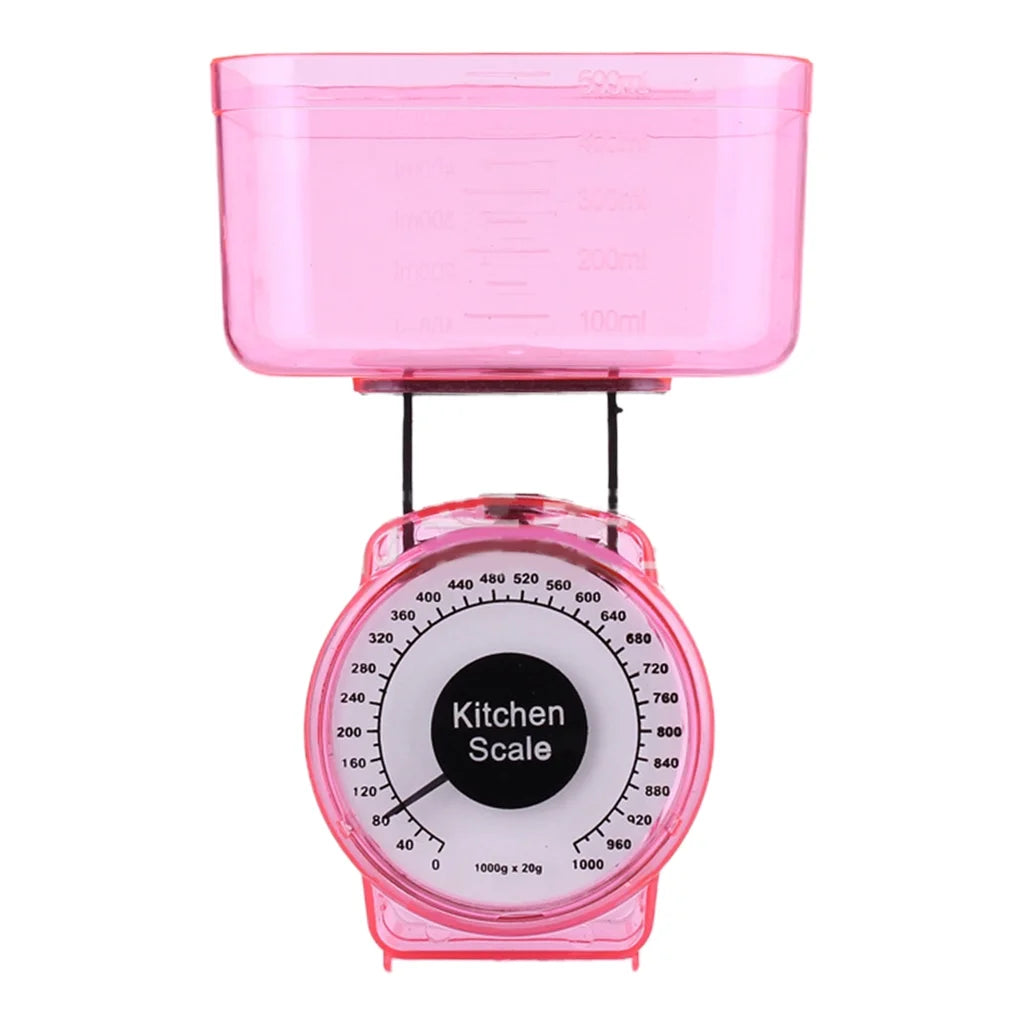 Kitchen Scale Small Mechanical Scale Kitchen for Weighing Food Simple to Use, for Accurate Kitchen, Food and Portion Weighing