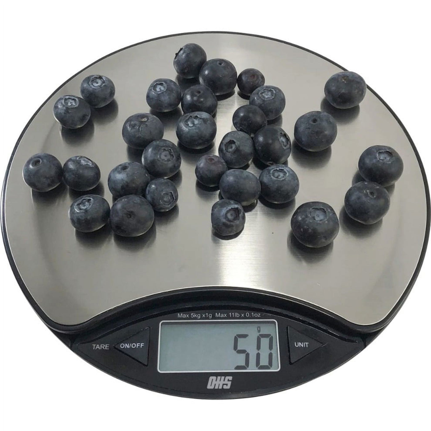 Stainless Steel Kitchen Scale, for Accurate Kitchen, Food and Portion Weighing, Durable Design for Daily Home Use