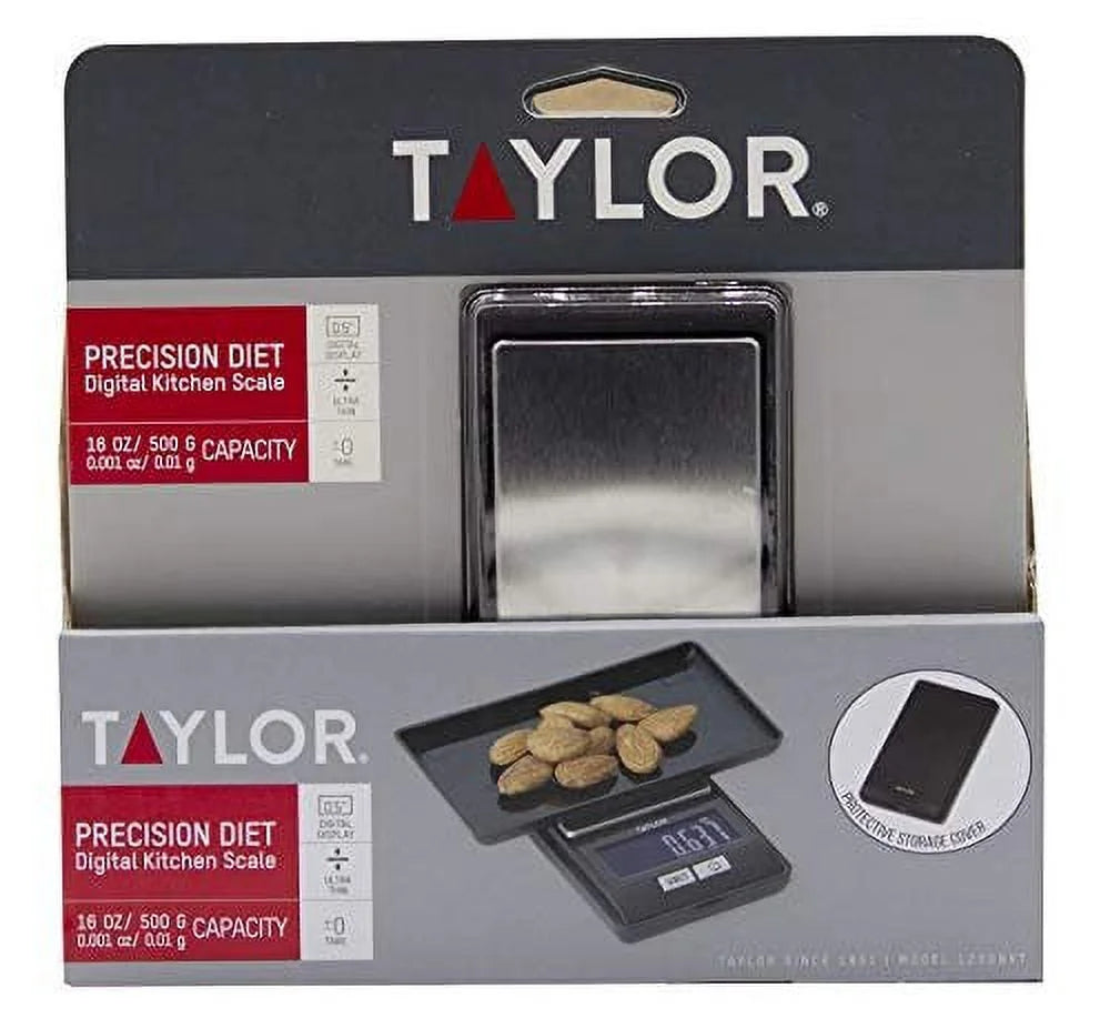 1250BKT Precision Diet Digital Scale, for Accurate Kitchen, Food and Portion Weighing, Durable Design for Daily Home Use