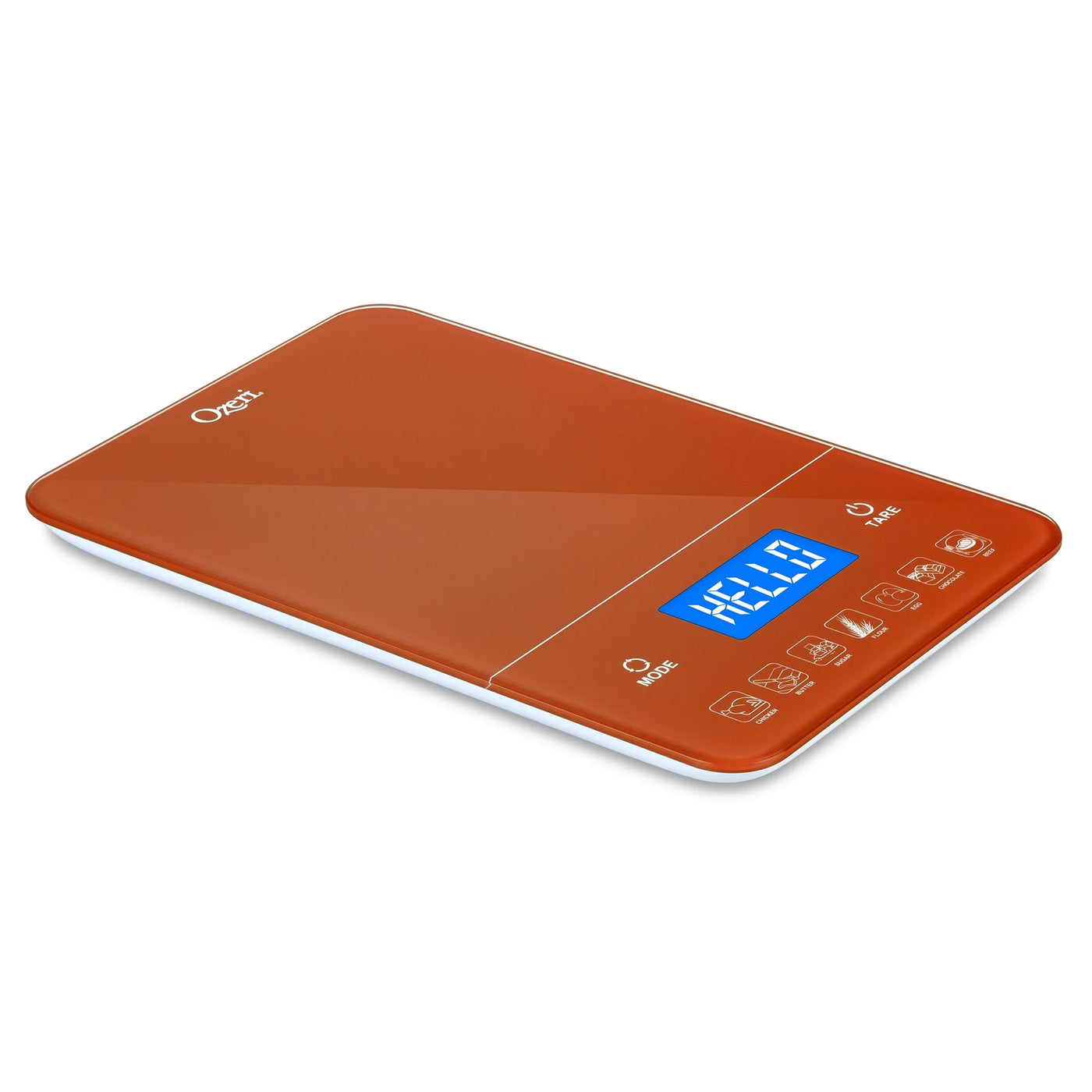 Touch Iii 22 Lbs. (10 Kg) Digital Kitchen Scale with Calorie Counter, in Tempered Glass, for Accurate Kitchen, Food and Portion Weighing