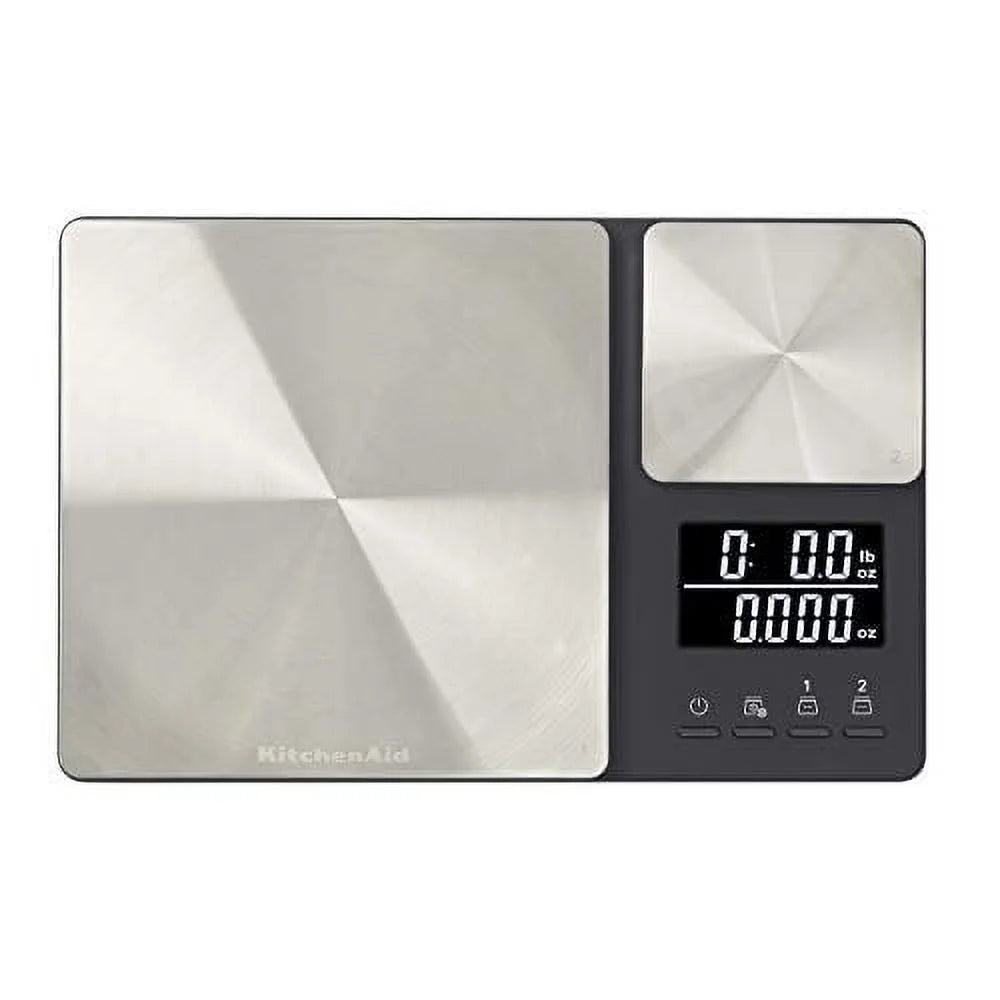 Dual Platform Digital Kitchen Scale, 11, for Accurate Kitchen, Food and Portion Weighing, Durable Design for Daily Home Use