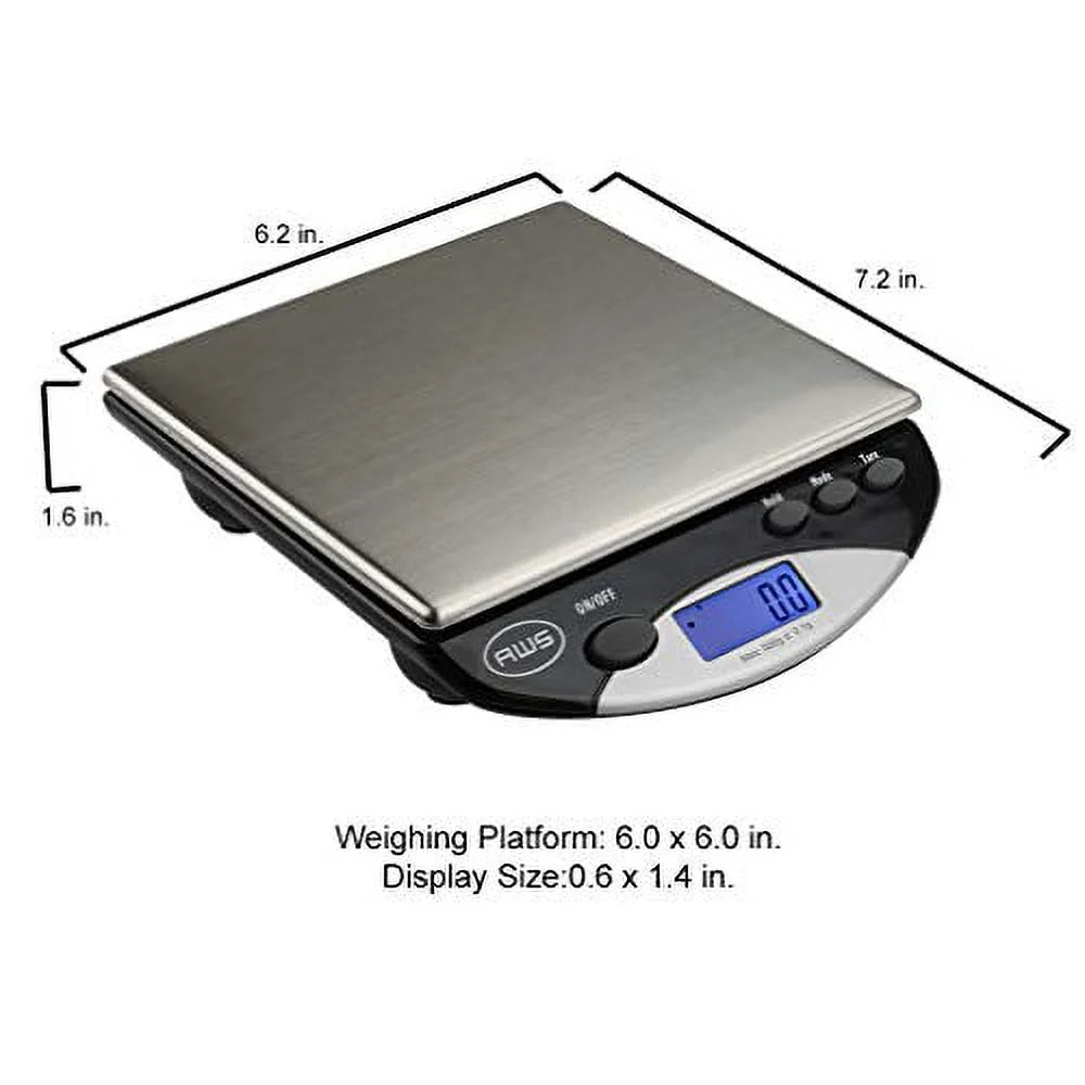 Digital Kitchen Measuring Scale, Black 500g, for Accurate Kitchen, Food and Portion Weighing, Durable Design for Daily Home Use