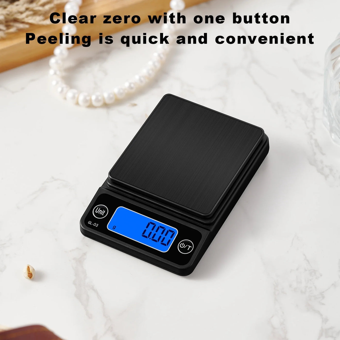 Lomaiwei Multifunctional Mini Digital Food Scale for Cooking Baking and Meal Prep Weight Measuring Tool with Tare Function Kitchen Baking Weight Scale