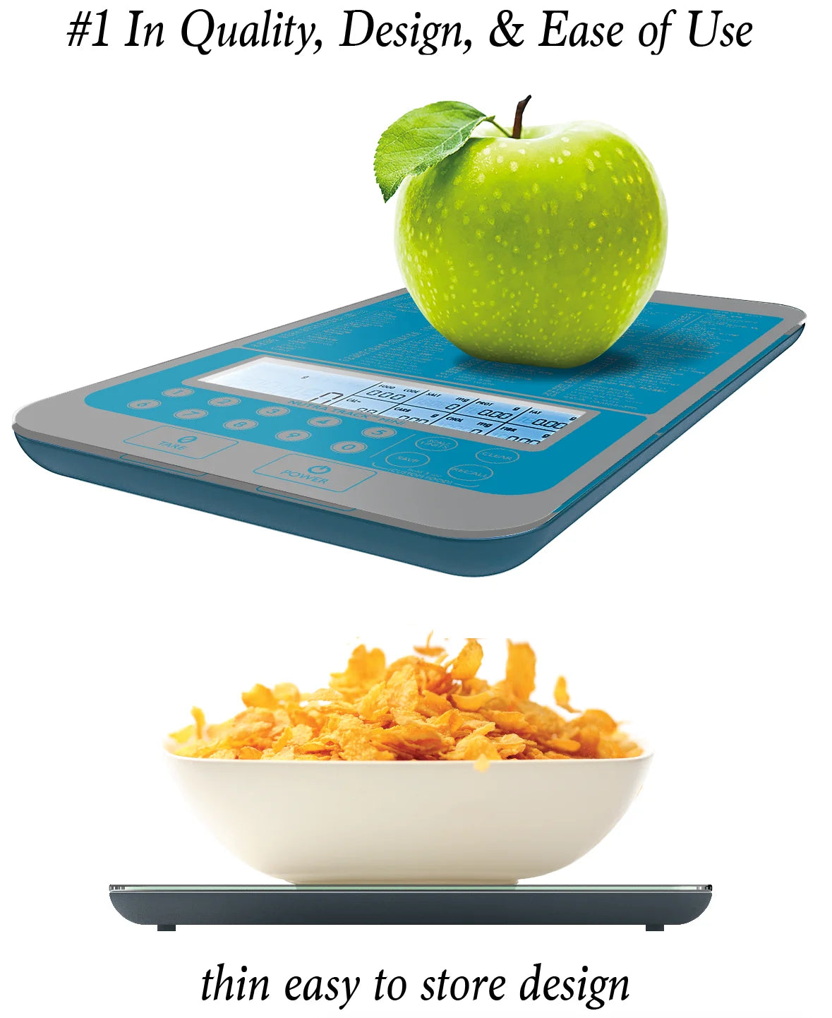 Nutra Track Food and Nutrition Scale, An American Co. You Can Find Cheaper But You Cant Find Better, Our Proprietary Usda Nutritional Calculator