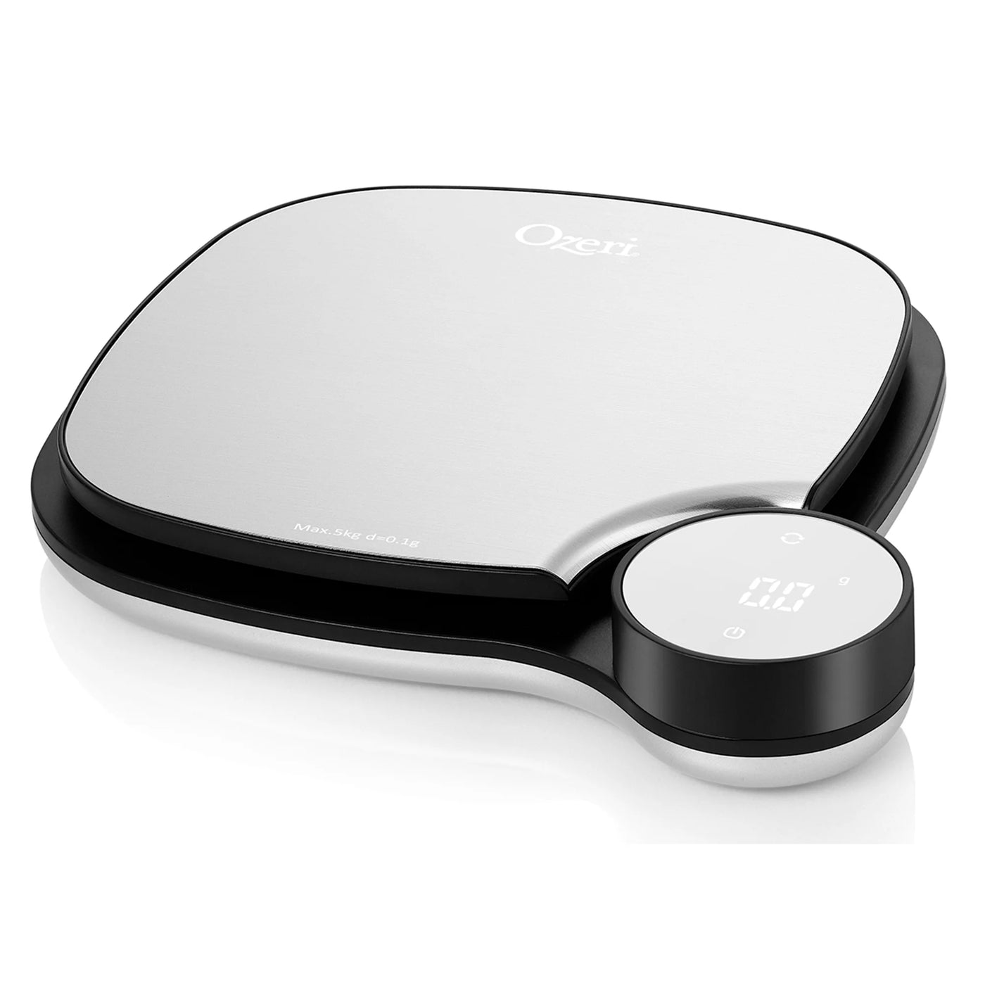 Kitchen Scale in Stainless Steel, with 0.1 G (0.01 Oz) Weighing Technology, for Accurate Kitchen, Food and Portion Weighing