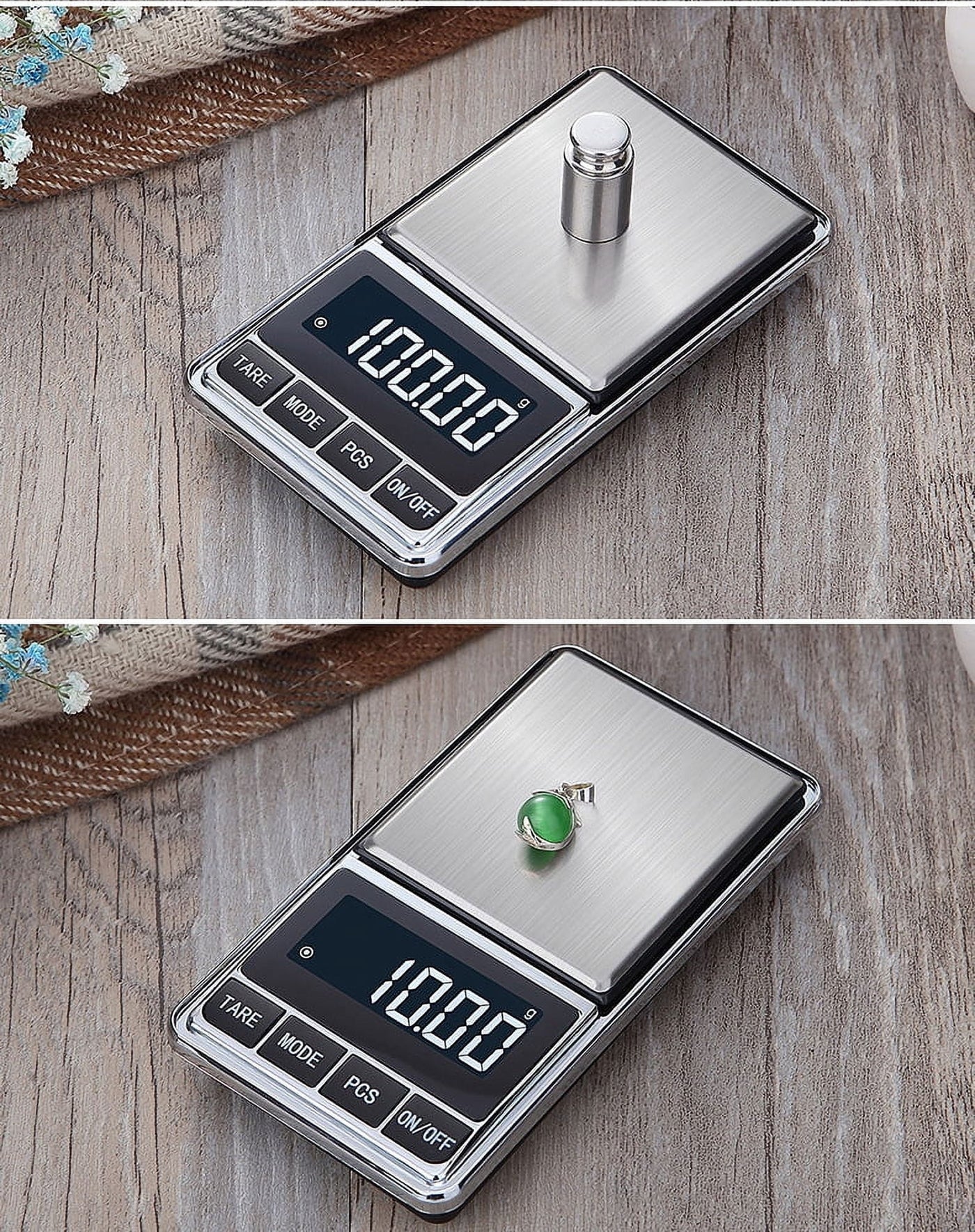 Egoelife Pocket Scale 500g/0.01g High Precision Scale Portable Digital Kitchen Scale Pocket Scale for Gold Jewelry Food Scale Mini Gram Scale with