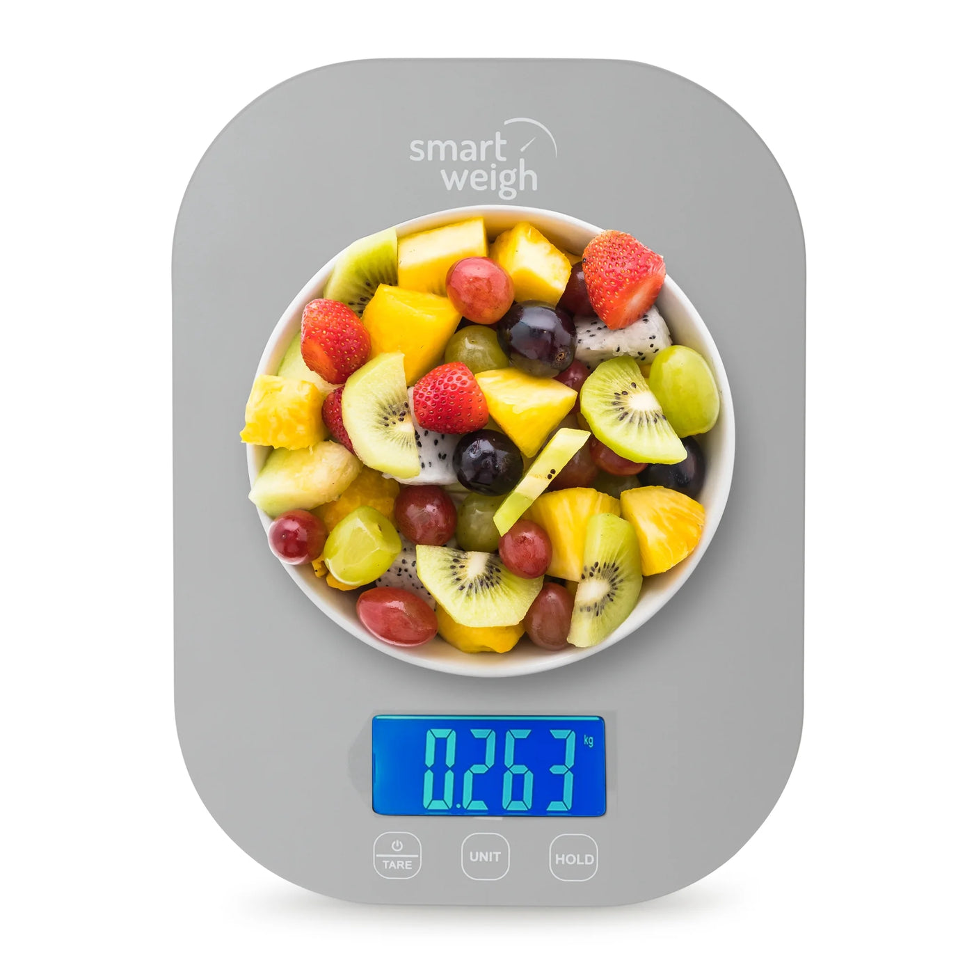 Smart Weigh 11 Lb. Digital Kitchen Food Scale, Mechanical Accurate Weight Scale with 5-Unit Modes, Grams and Ounces for Weight Loss