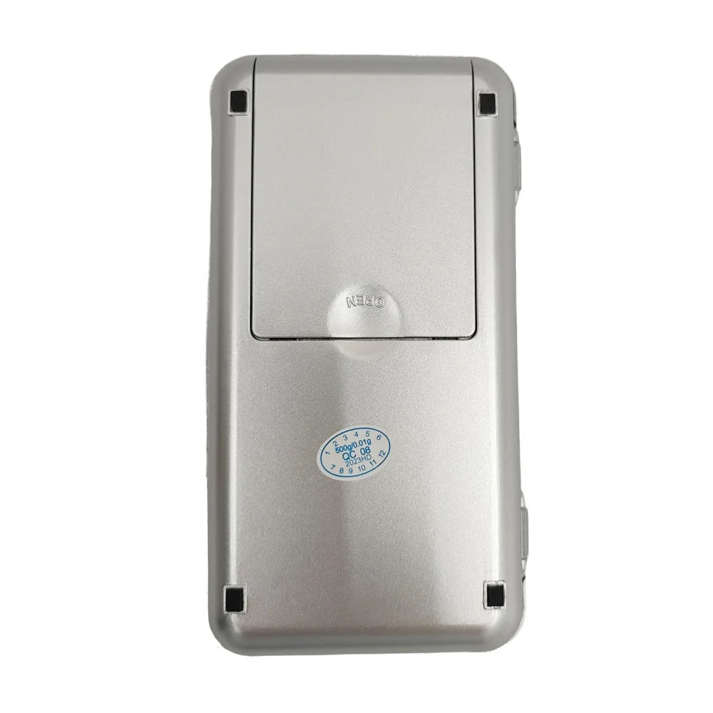 Techtongda Pocket Jewelry Scale Digital Kitchen Food Small Mini Scale Weight Scale 0.01g/500g, for Accurate Kitchen, Food and Portion Weighing