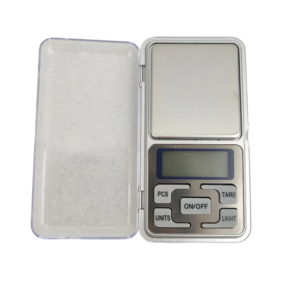 Techtongda Pocket Jewelry Scale Digital Kitchen Food Small Mini Scale Weight Scale 0.01g/500g, for Accurate Kitchen, Food and Portion Weighing