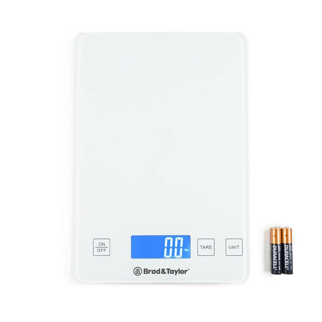 Brod and Battery High Capacity Digital Kitchen Scale for Baking, Cooking, Meal Prep, and Other Measurement