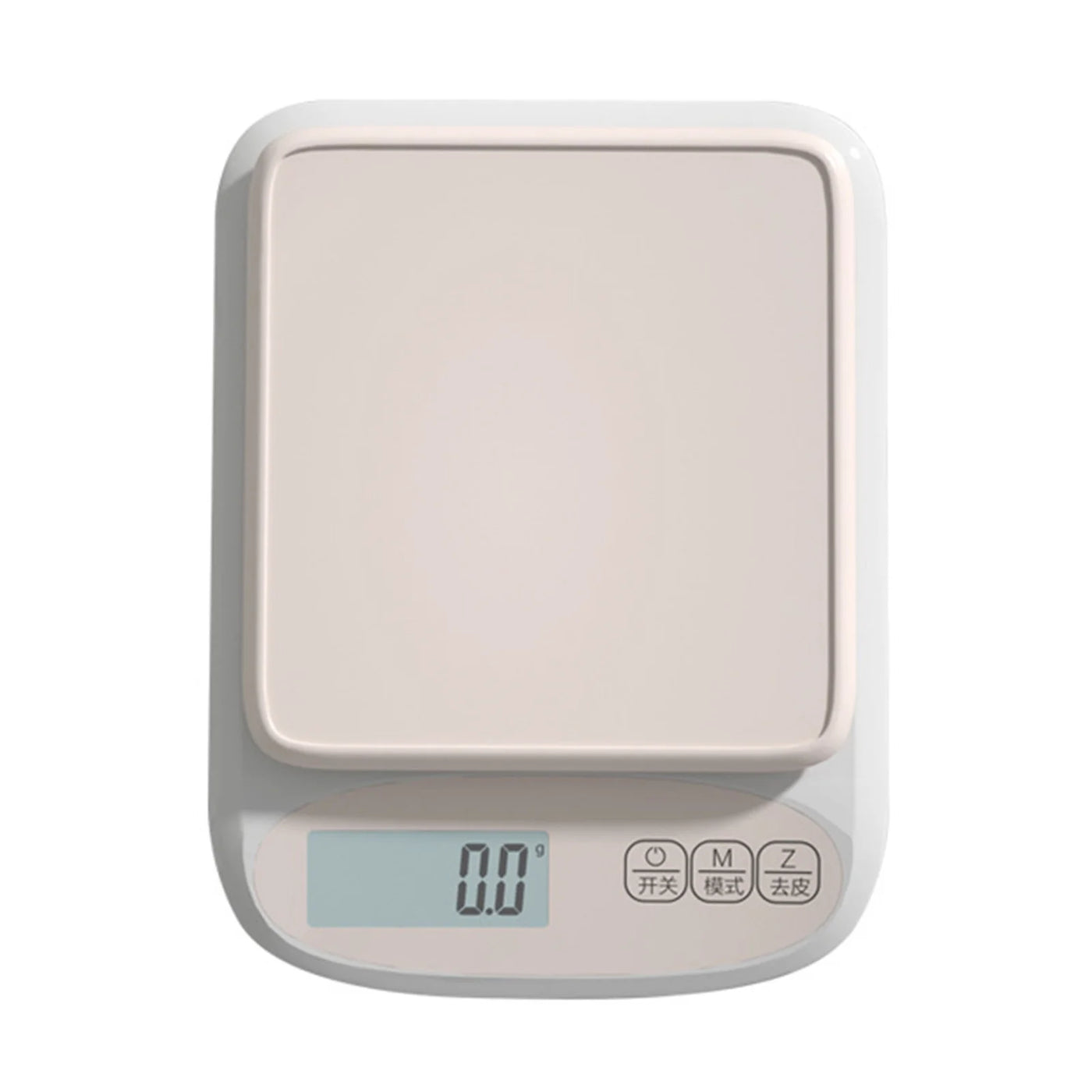 Kitchen Scale 0.1g Precision | Compact Pink Digital Food Weighing Scale | 6000g Capacity | Plastic Mini Coffee Ingredient Baking Scale | 20x15x3cm |
