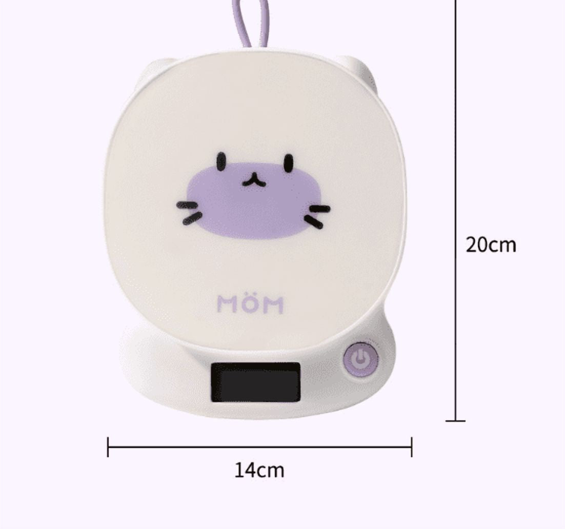 High Precision Mini Electronic Scale Gram Scale Household Food Scale Baking Scale Gram Weighing for Kitchen (0-3kg Pink)