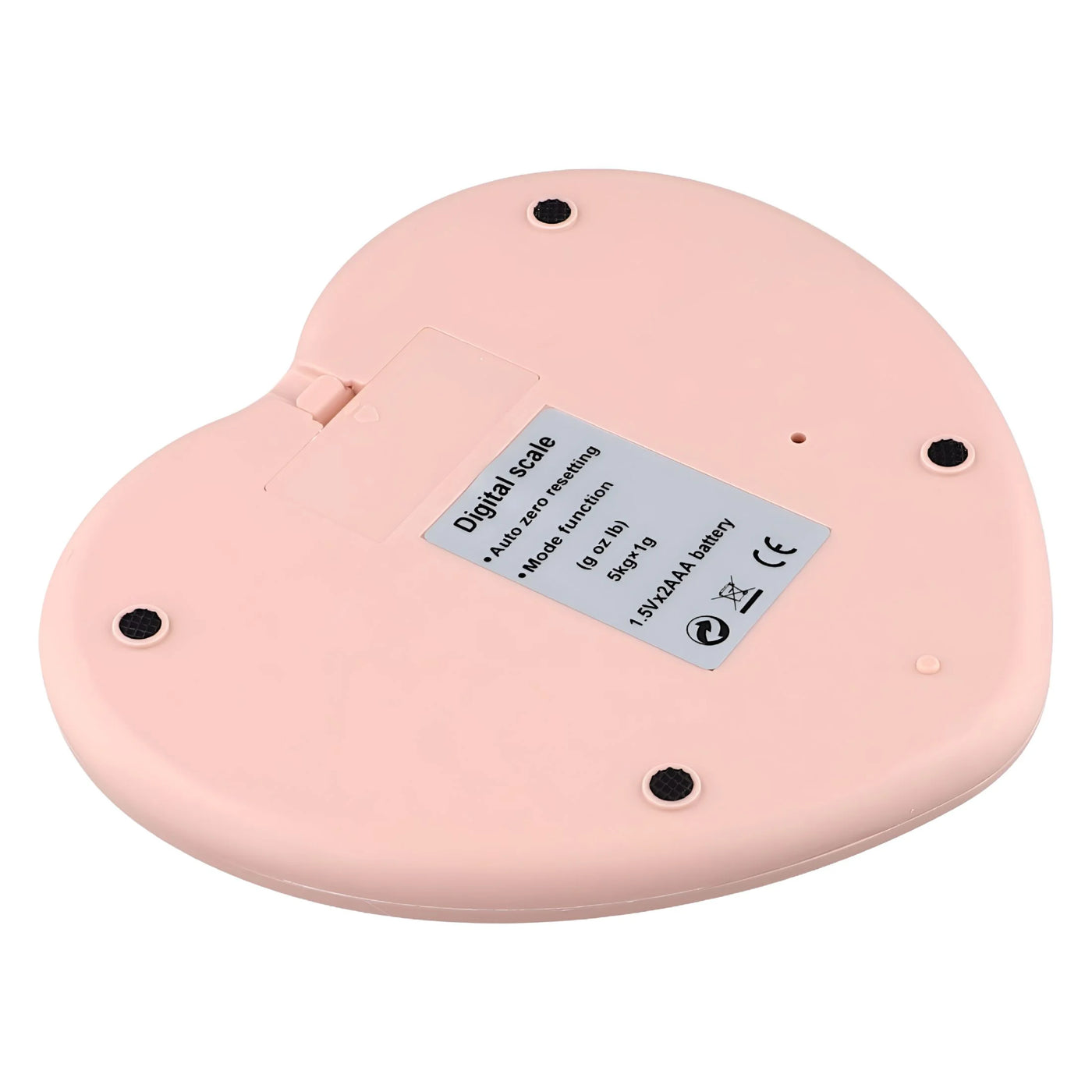 2026 Heart-shaped Kitchen Scale 5Kg Precision LCD Display for Accurate Weighing Kitchen Weighing Scales for Baking, Meal Prep, Portion Control