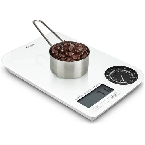 Zk18 Rev Kitchen Scale with Electro-mechanical Weight Dial, for Accurate Kitchen, Food and Portion Weighing