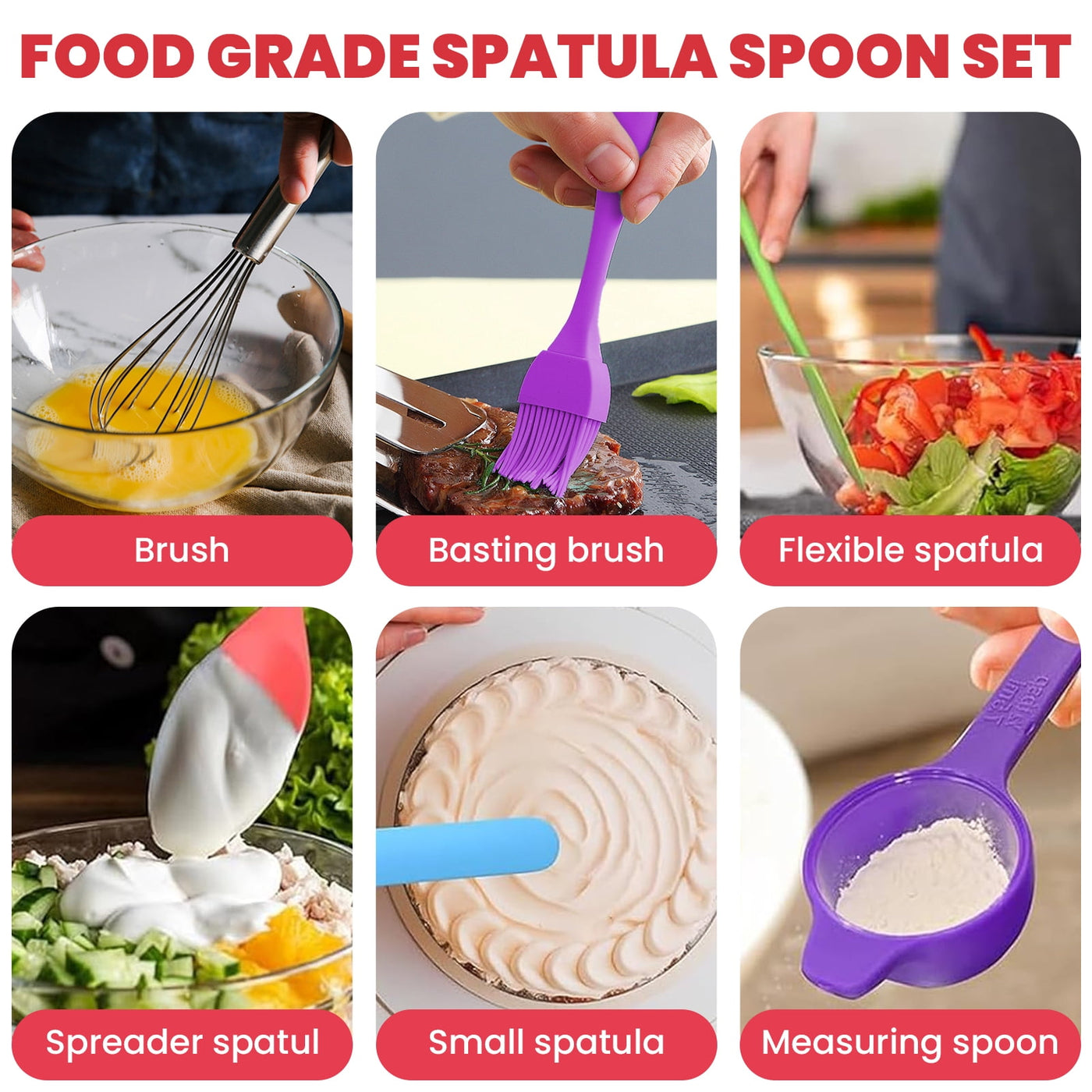 29-Piece Stainless Steel Mixing Bowls with Lids Set, with 3 Grater Attachments Size 4.5, 4, 3.5, 2.1, 1.5, 1.1, 0.7QT