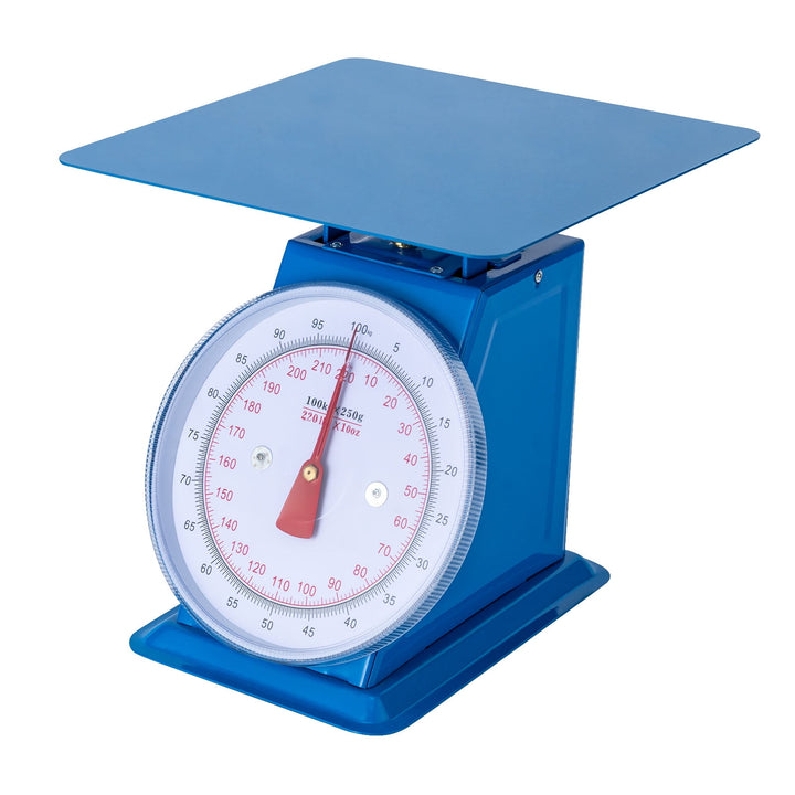 220-LBS Heavy Duty Portion-control Mechanical Kitchen and Food Scale, Industrial Dial Scale, Mechanical Dial Scale
