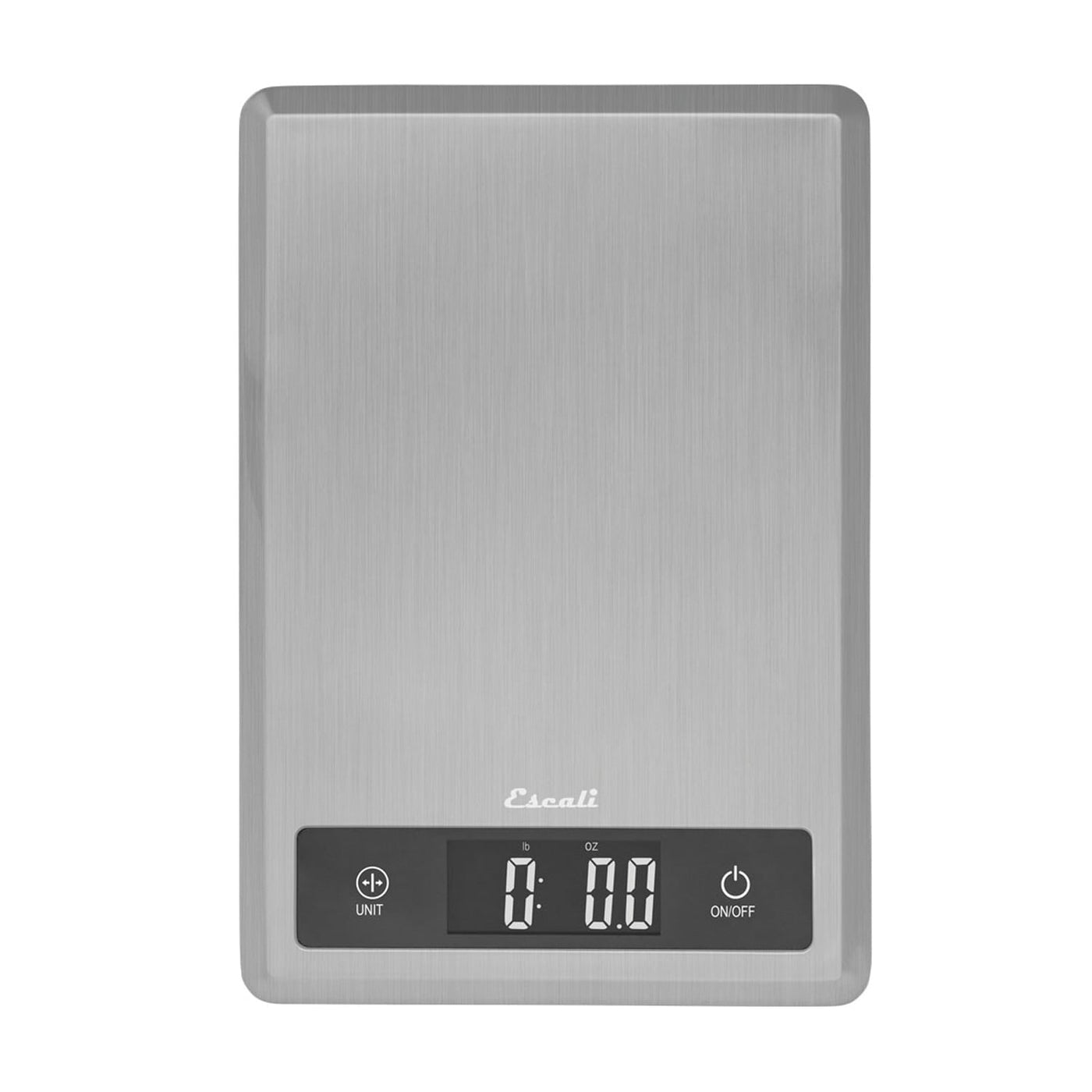 T115s Ultra Thin Kitchen, Office, Herb Scale, Tare Functionality, LCD Digital Display, 11lb Capacity, Silver