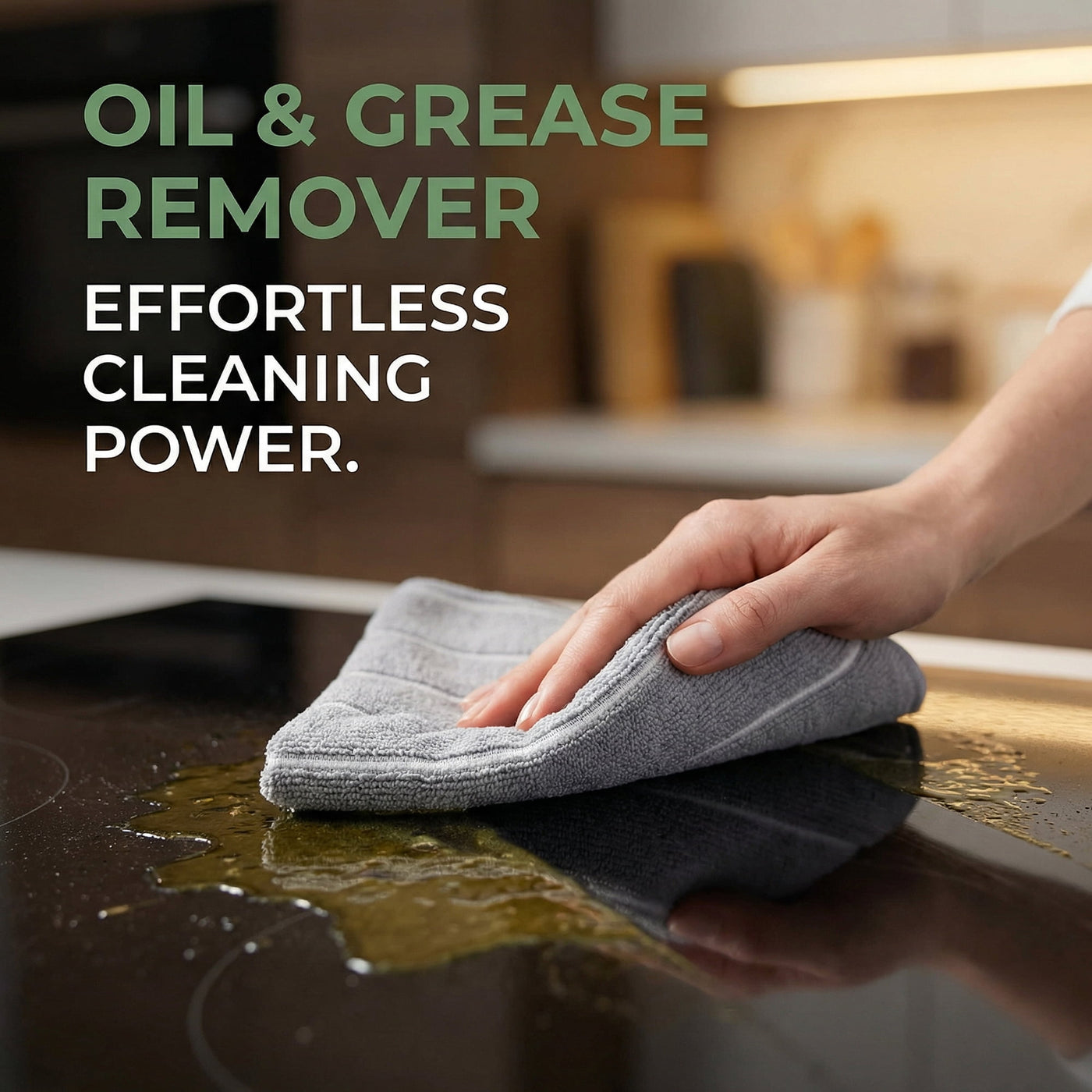 6-Piece Microfiber Absorbent Striped Cleaning Cloths Grey 12" X 12", for Drying Dishes, Wiping Counters and Everyday Kitchen Cleaning