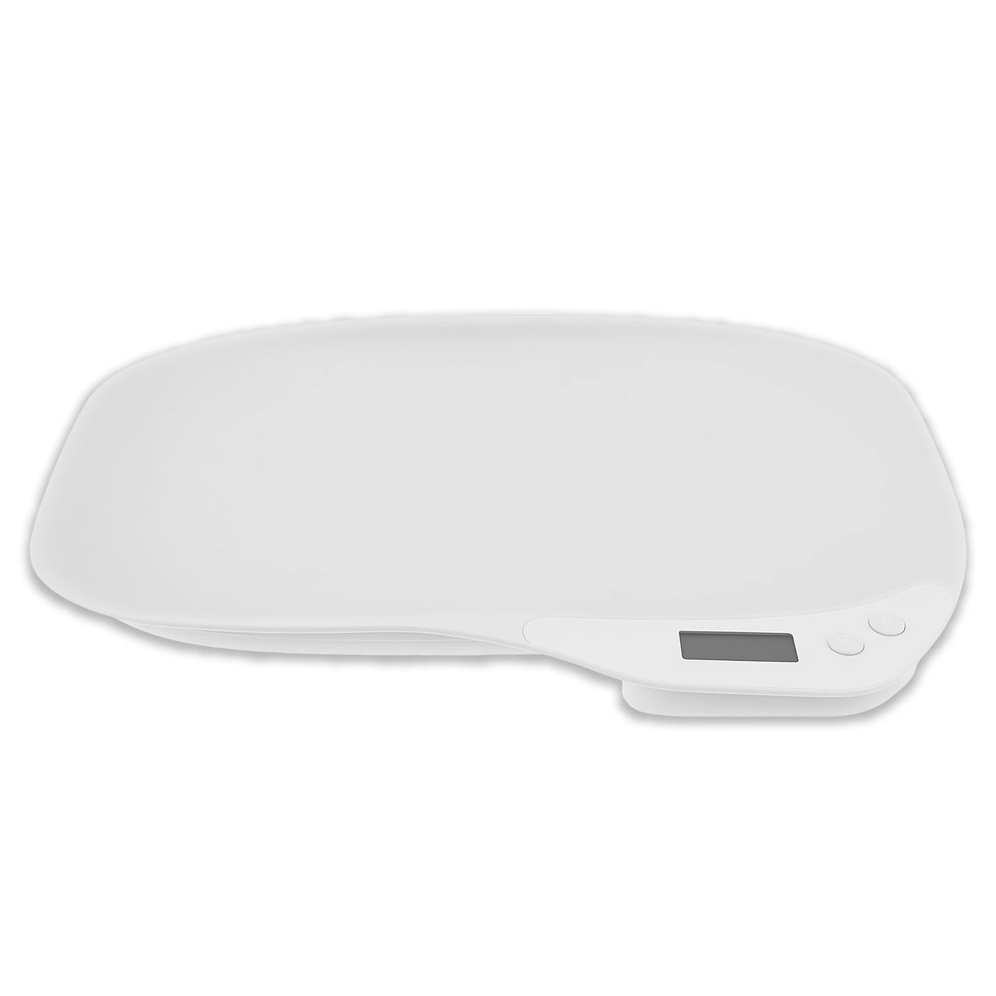 Small Animal Digital Scale, 14x10 Inch Puppy Scale, 33 Lbs Capacity Kitten Weight Scale with Tare Function for Newborn Pets, White