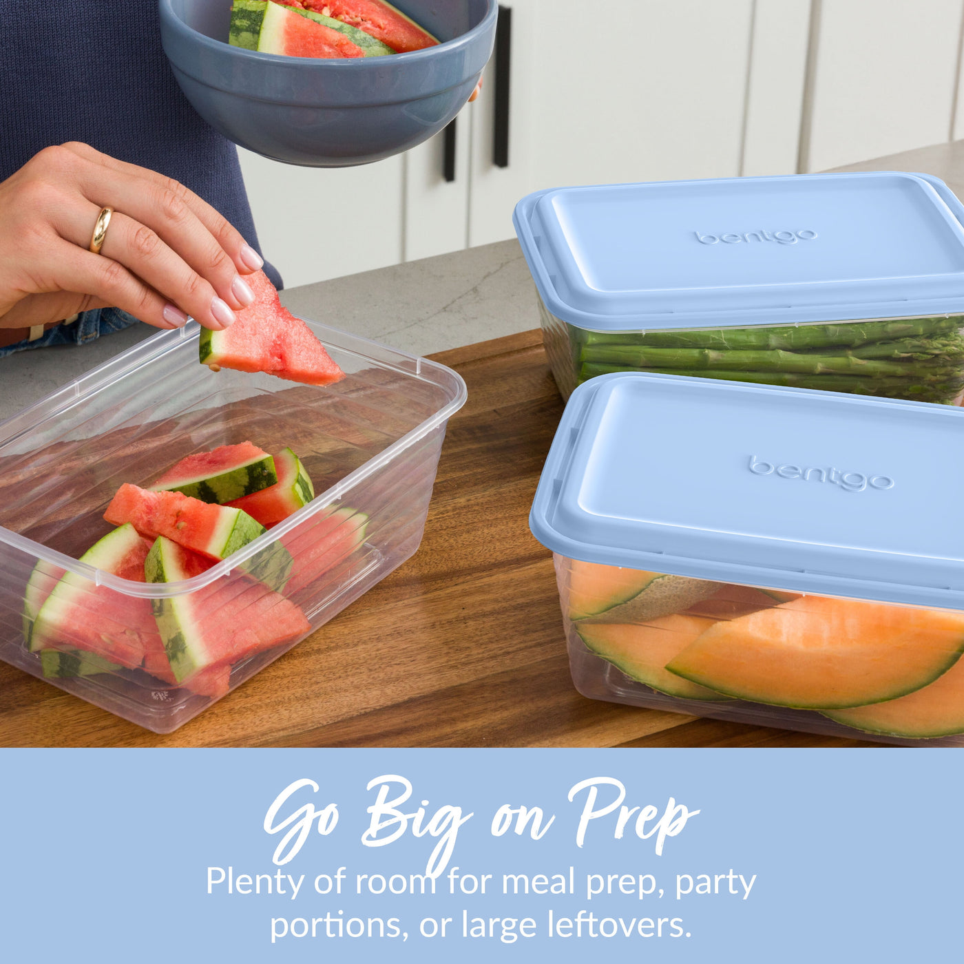 8 Cup Meal Prep Containers with Lids, Pfas and BPA Free Materials, Durable, Microwave, Freezer, and Dishwasher Safe to Go Food Storage Container