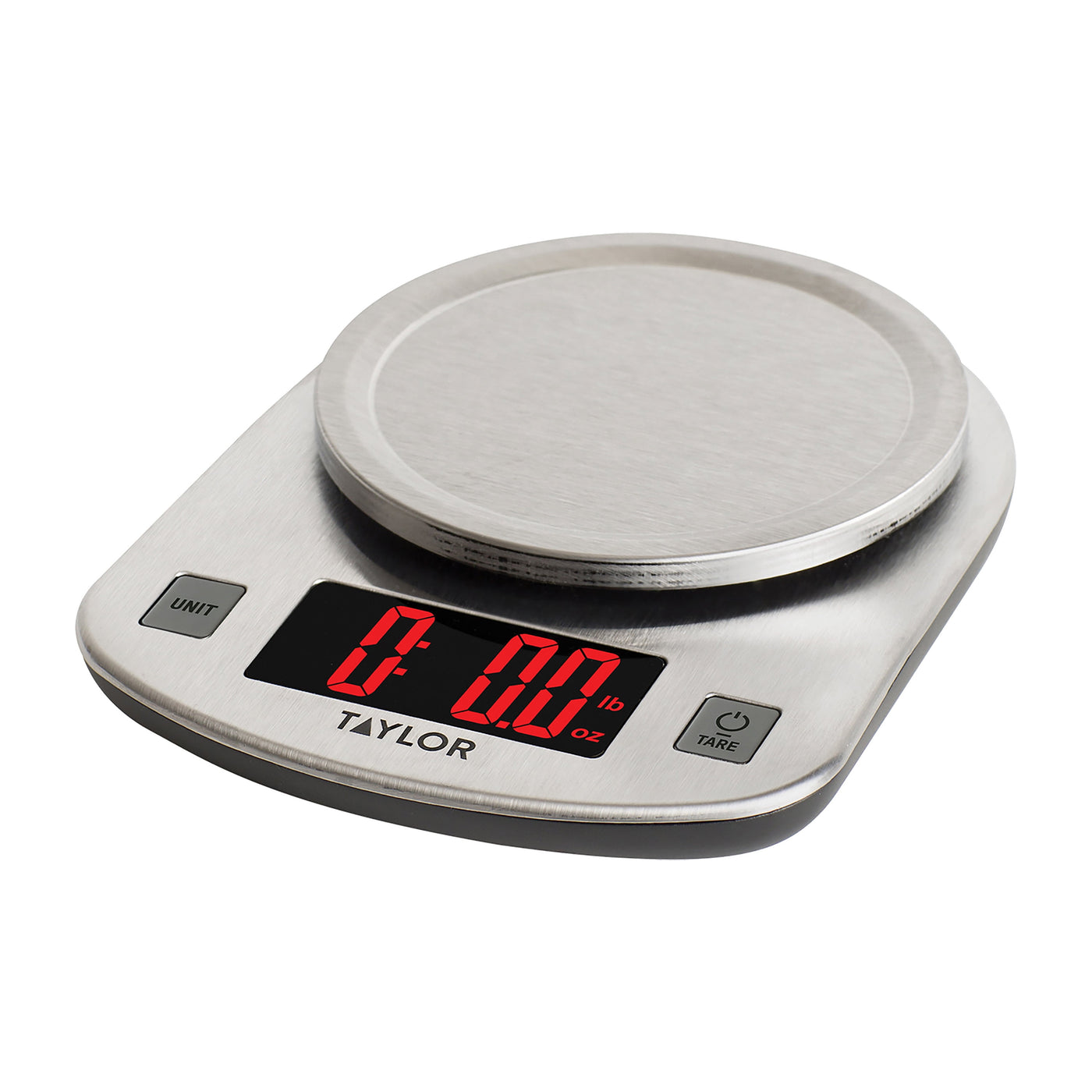 Digital Stainless Steel LED 11 Lb. Kitchen Scale and Food Scale, for Accurate Kitchen, Food and Portion Weighing