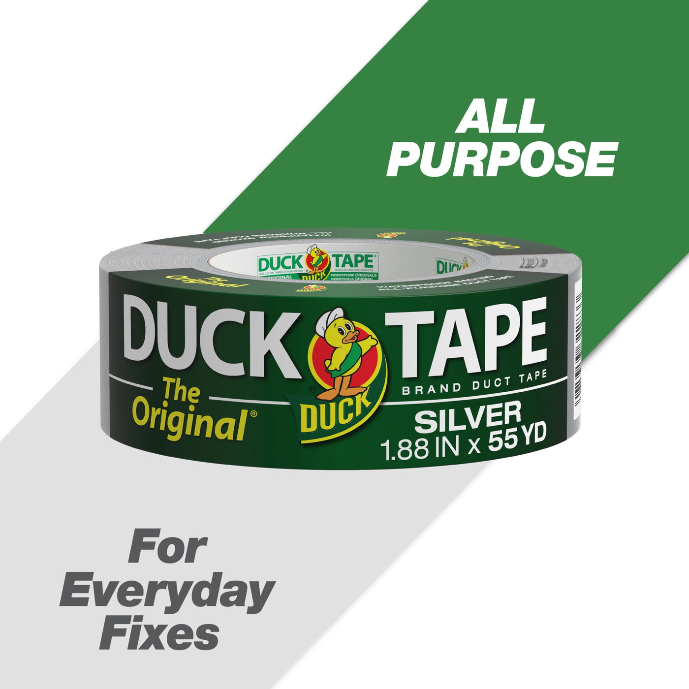 Husky Contractor Bags and Duck Brand Silver Duct Tape Cleanup Bundle, for Everyday Home Kitchen Cooking, Storage and Organization