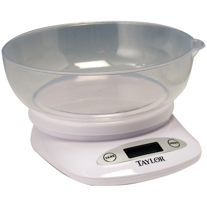 3804 Digital Kitchen Scale with Bowl, for Accurate Kitchen, Food and Portion Weighing, Durable Design for Daily Home Use