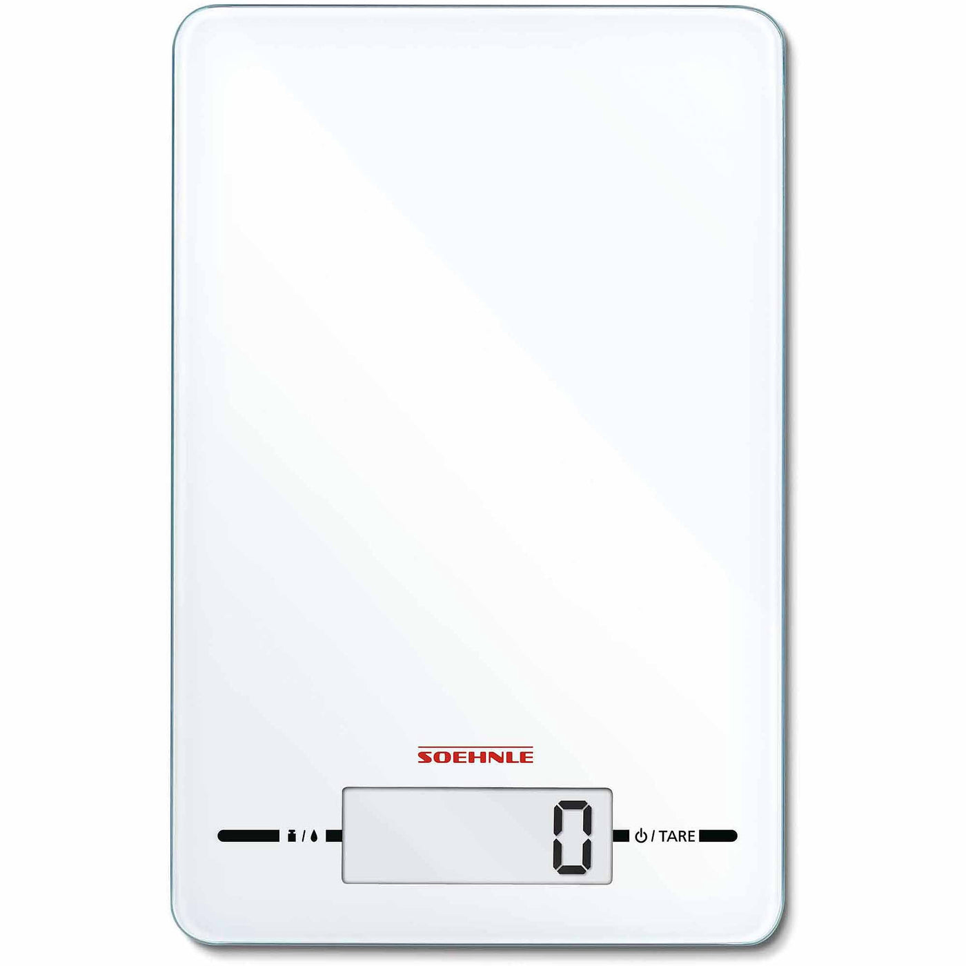 66177 Page Evolution White Digital Kitchen Scale, for Accurate Kitchen, Food and Portion Weighing, Durable Design for Daily Home Use