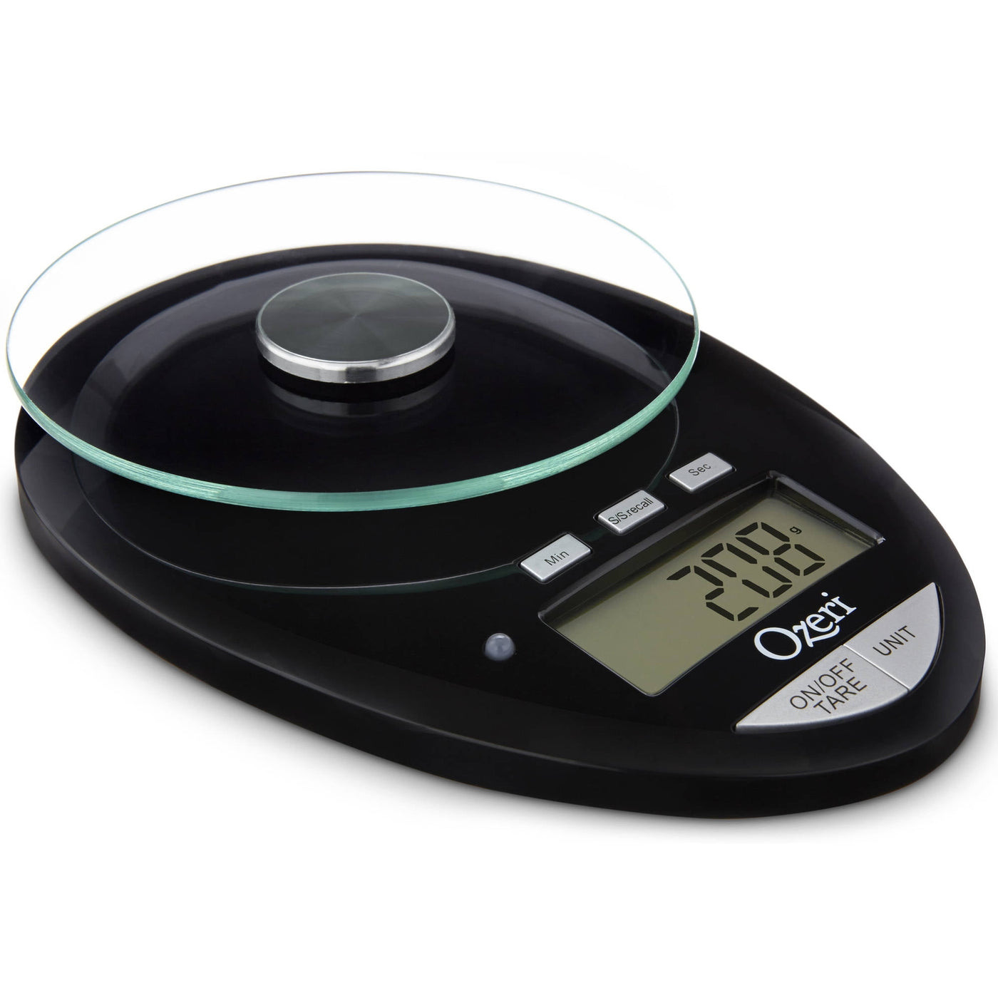 Pro Ii Digital Kitchen Scale with Countdown Kitchen Timer, Black, for Accurate Kitchen, Food and Portion Weighing