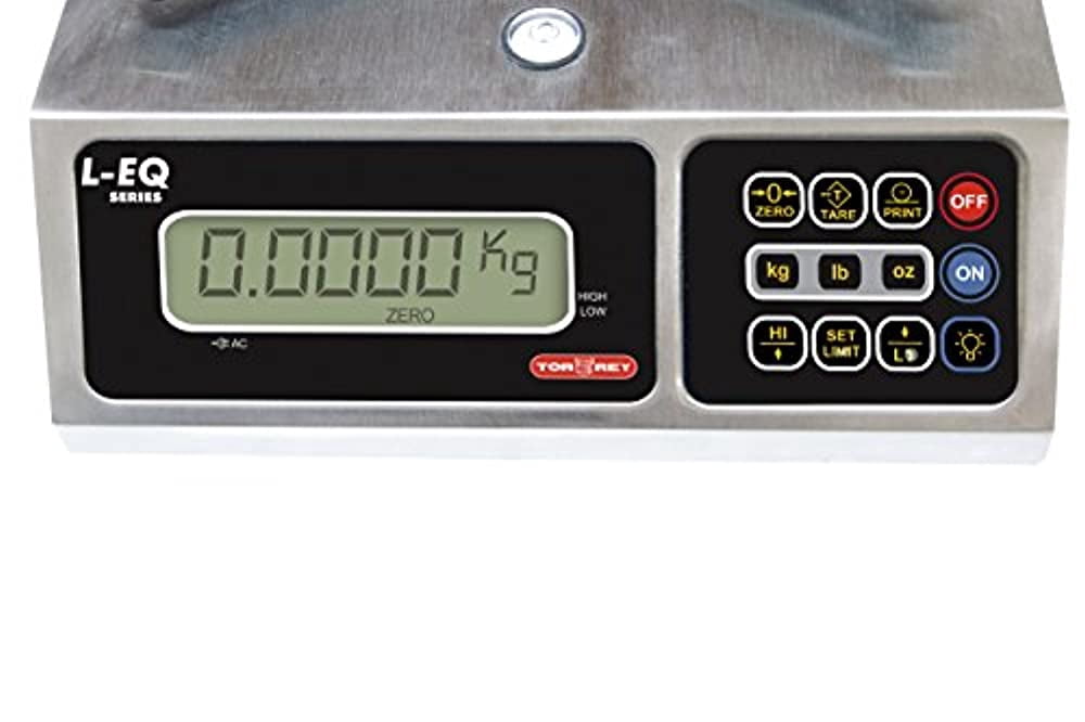 5/10 High Precision Digital Portion Control Scale, Stainless Steel Construction, 5 kg/10 Lb. Capacity