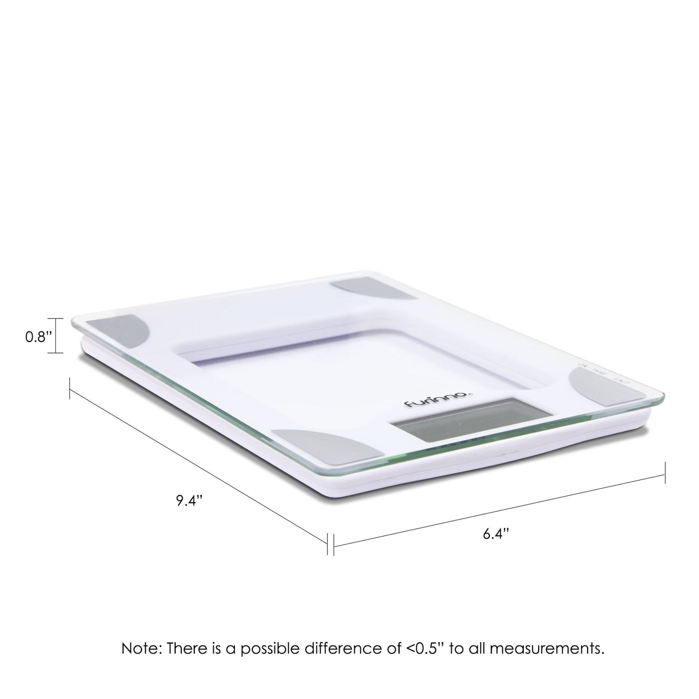 Furinno Dapur Fk170 Precision Kitchen Scale, for Accurate Kitchen, Food and Portion Weighing, Durable Design for Daily Home Use