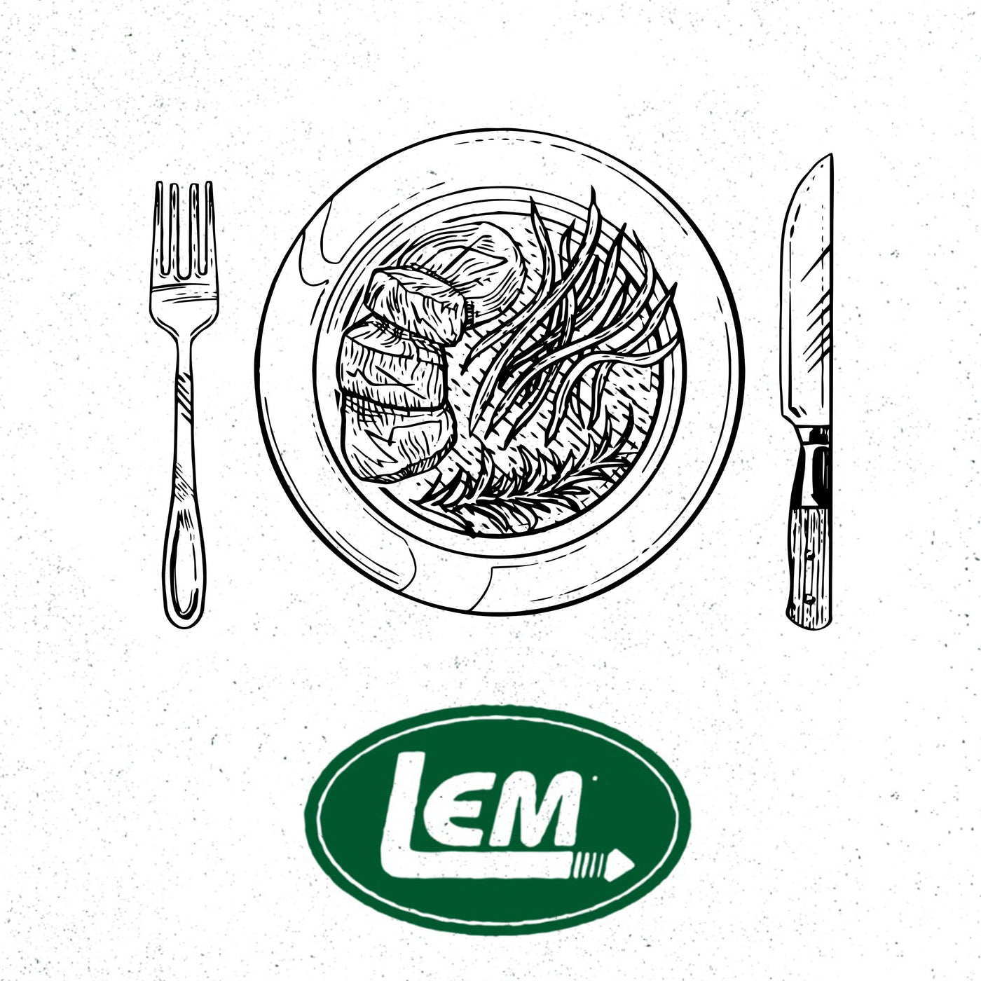 Lem Products 330 Lb Stainless Steel Digital Scale with LCD Display, for Accurate Kitchen, Food and Portion Weighing