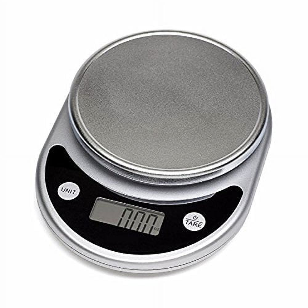 Mosiso, Pro Digital Multifunction Kitchen Food Scale, 1g to 11 Lbs Capacity, Elegant Black, for Accurate Kitchen, Food and Portion Weighing