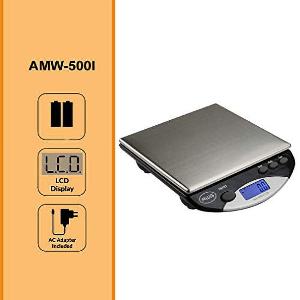 Digital Kitchen Measuring Scale, Black 500g, for Accurate Kitchen, Food and Portion Weighing, Durable Design for Daily Home Use