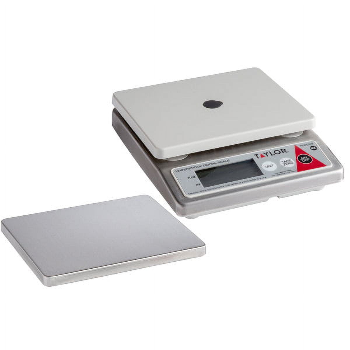 Precision Te10csw 10-Pound Water Resistant Digital Portion Control Scale, Dry and Liquid, Stainless Steel, Nsf