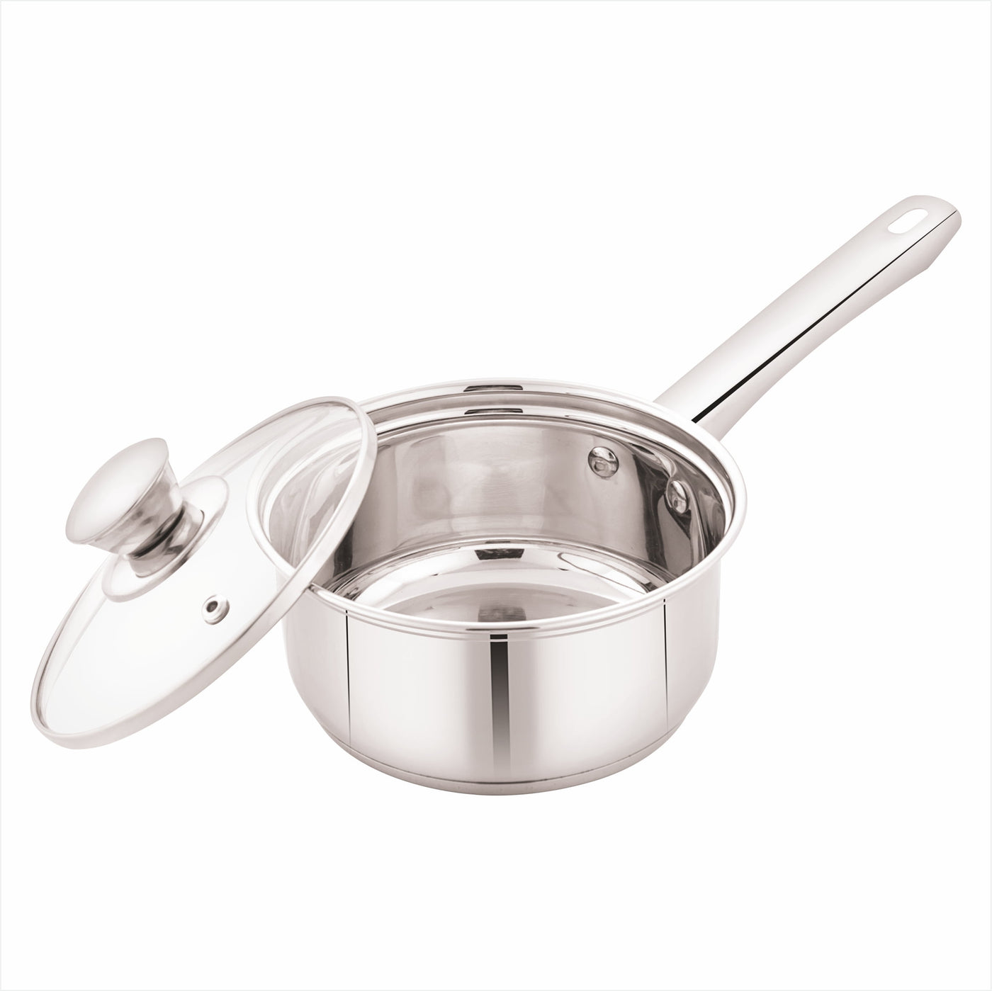 Stainless Steel 10-Piece Cookware Set with Lids and Kitchen Utensils, for Cooking, Mixing, Serving and Nonstick Cookware