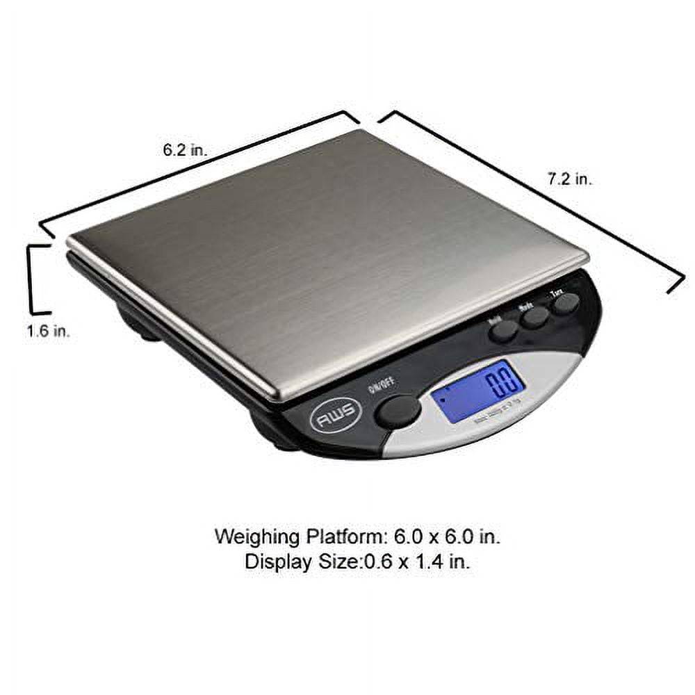 Digital Kitchen Measuring Scale, Black 500g, for Accurate Kitchen, Food and Portion Weighing, Durable Design for Daily Home Use