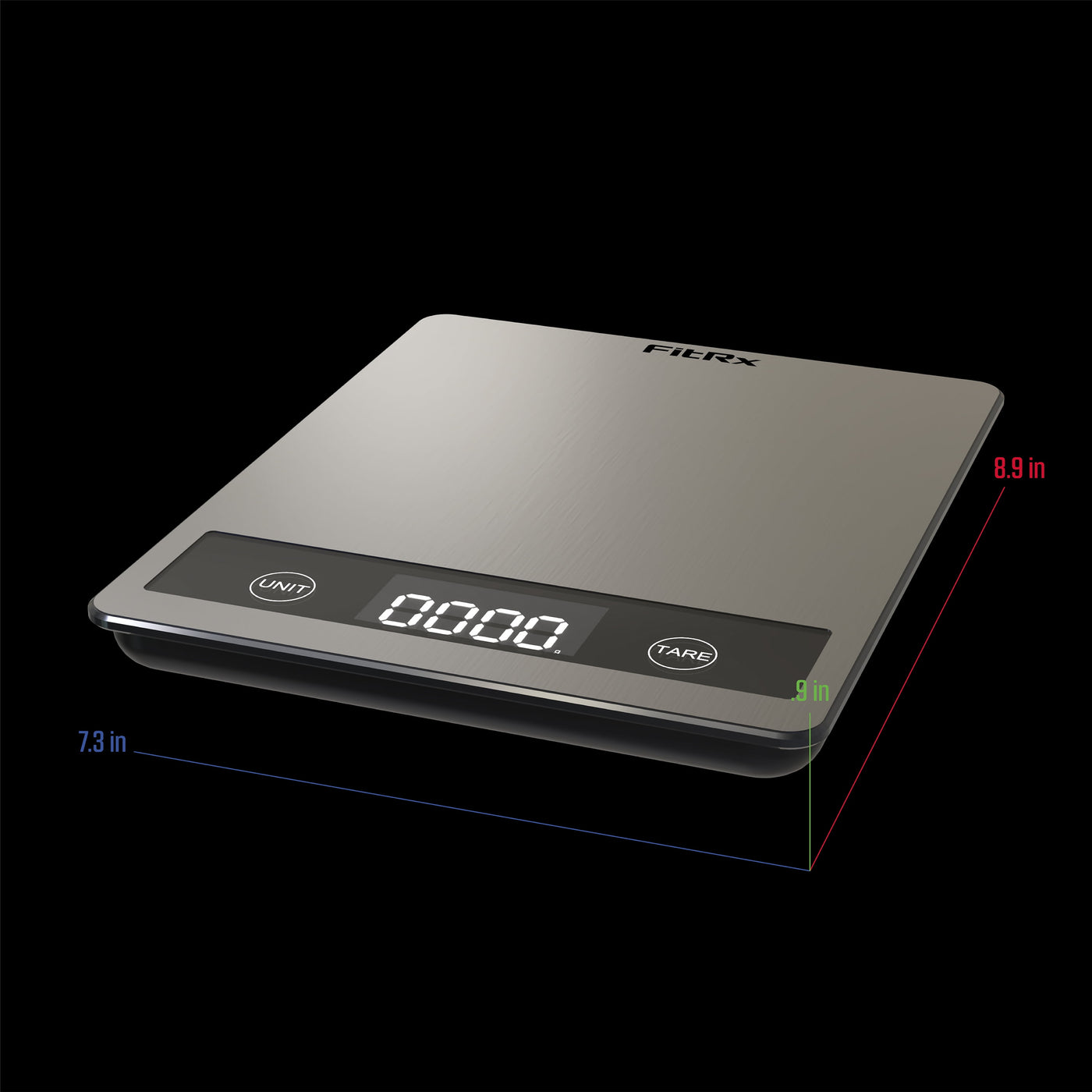 Precision Food Scale, Stainless Steel Digital Kitchen Scale, Up to 11lb, for Accurate Kitchen, Food and Portion Weighing