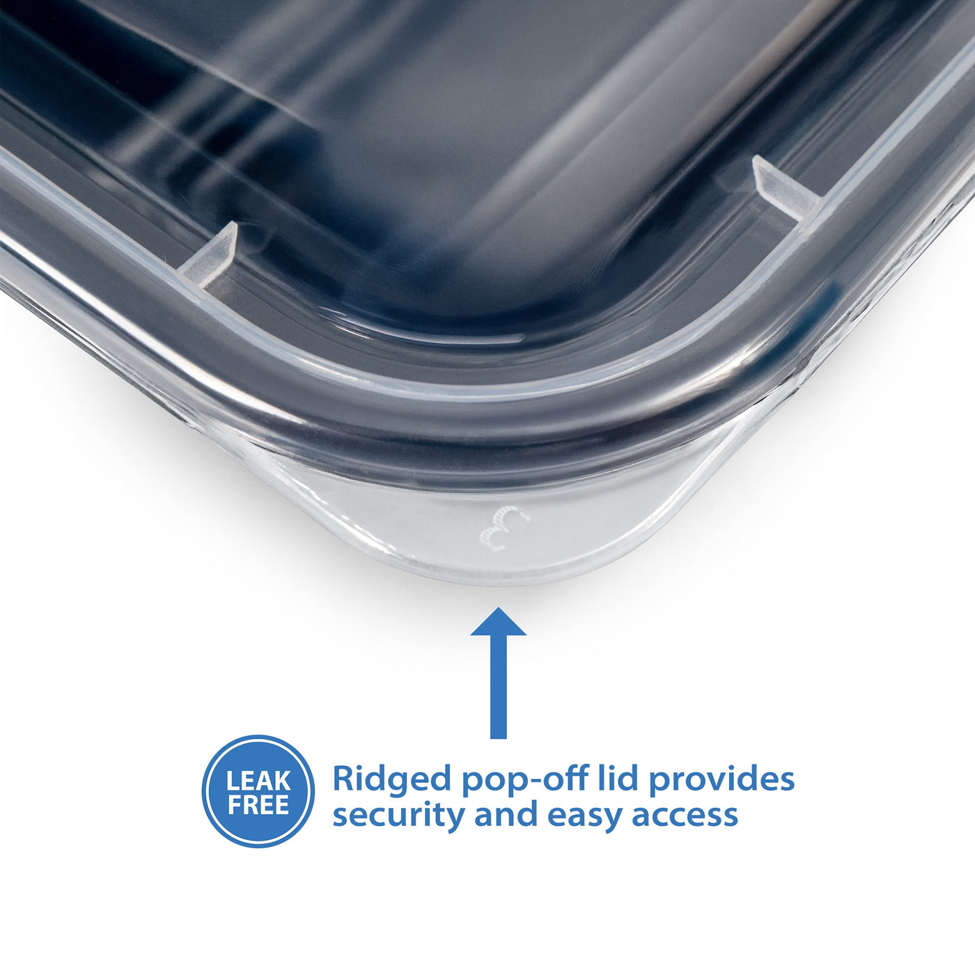 30-Piece (15 Containers + 15 Lids) with 2-Compartment Meal Prep, Bpa-free, Leak-resistant, Microwave and Dishwasher Safe