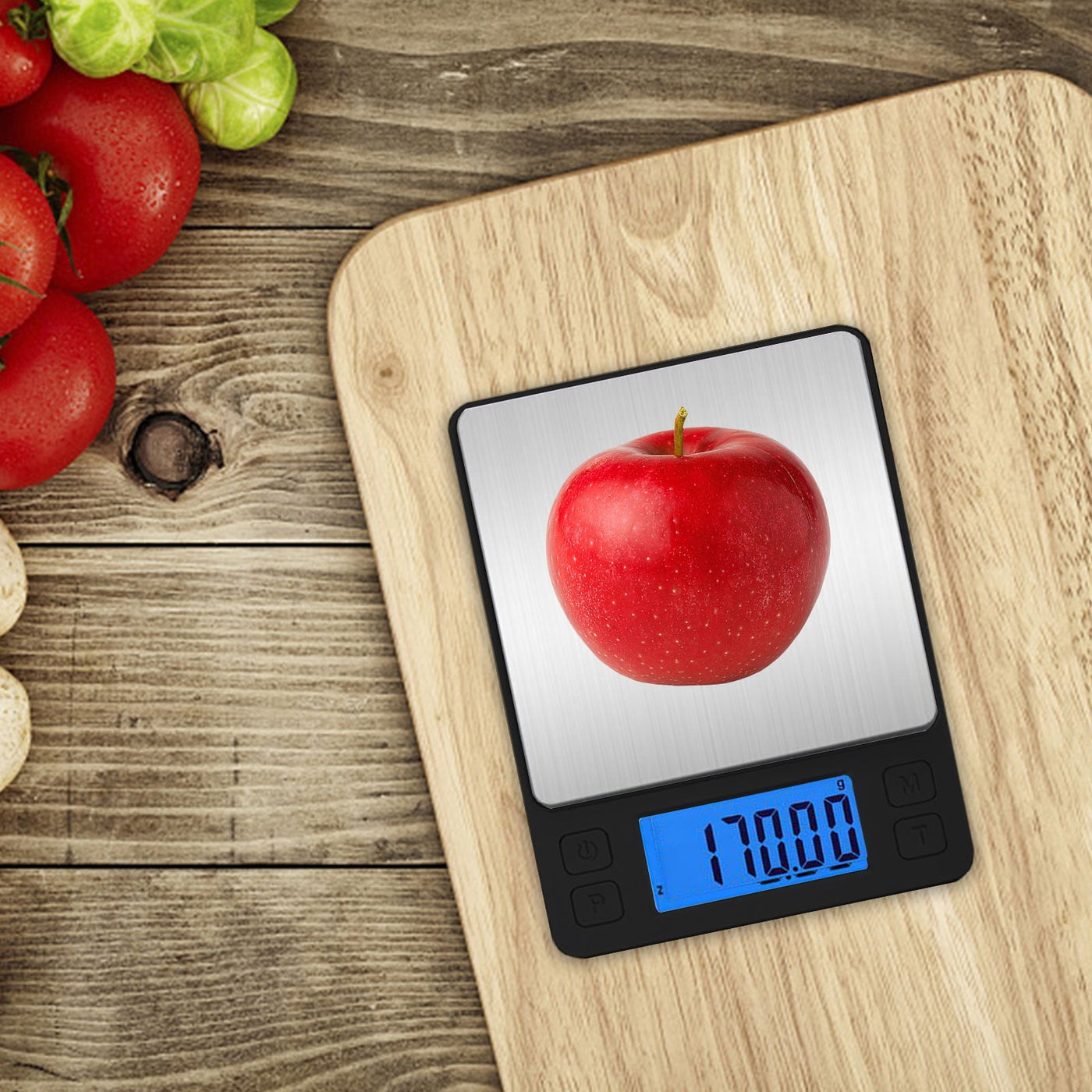 Digital Food Scale Household Digital Scale Weighing for Grams and Ounces Large LCD Display High Precision Measurements 6.6lb for Baking, Cooking